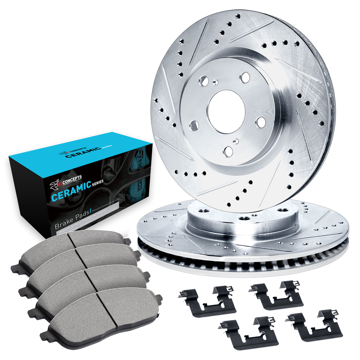 AM Brake Disc and Pad Kit SKU R1WGWH131117