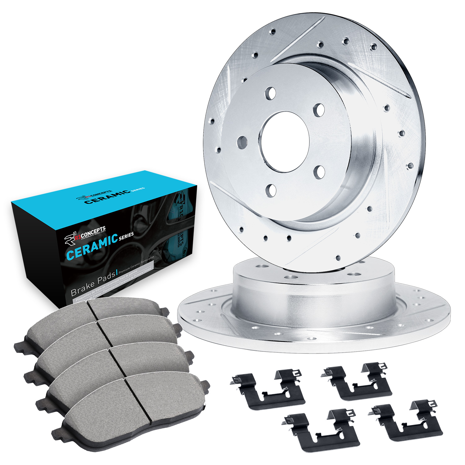 AM Brake Disc and Pad Kit SKU R1WGWH139034