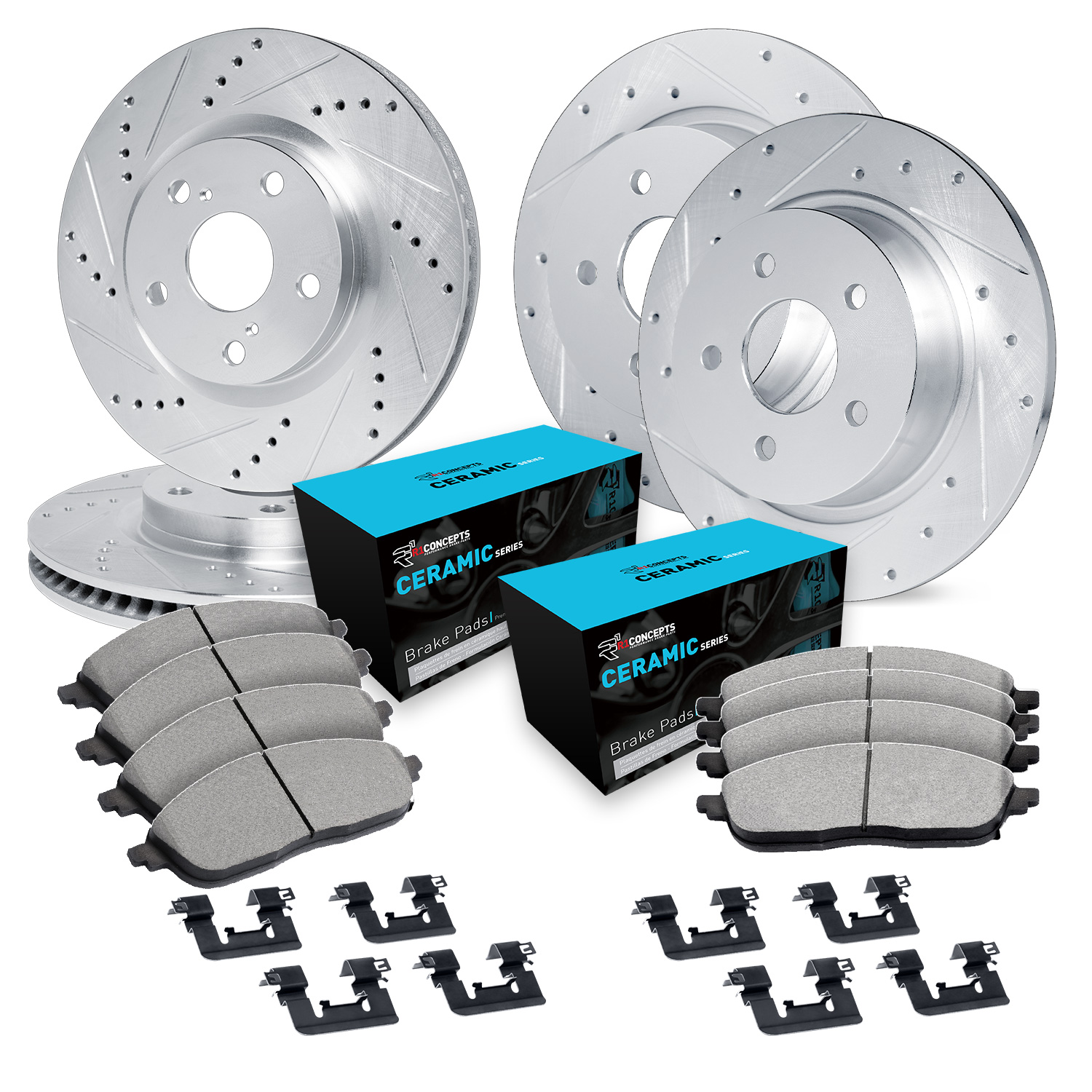 AM Brake Disc and Pad Kit SKU R1WGWH276090
