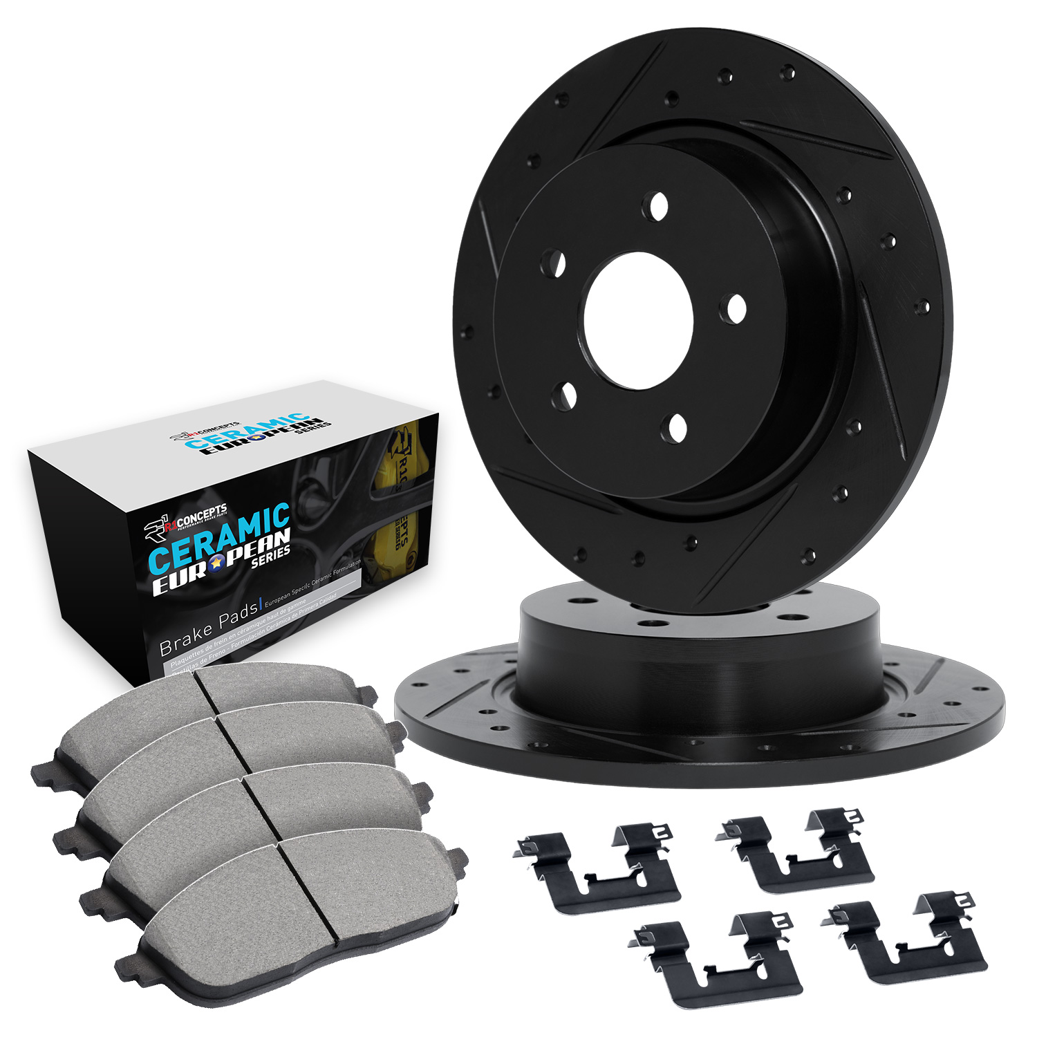 AM Brake Disc and Pad Kit SKU R1WHTH120003