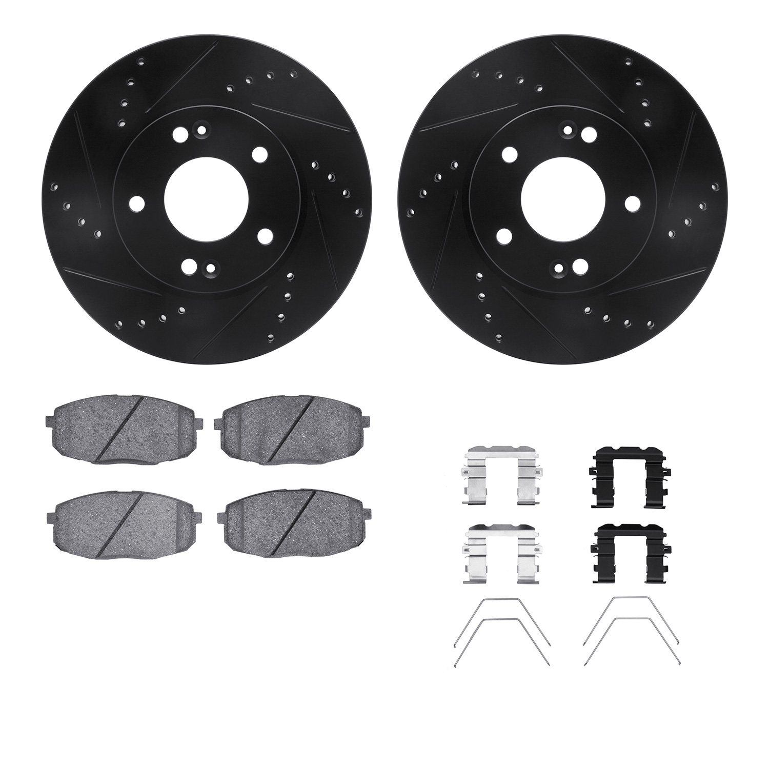 AM Brake Disc and Pad Kit SKU R1WHUH103074