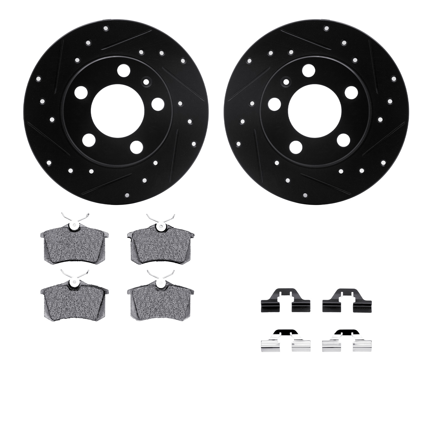 AM Brake Disc and Pad Kit SKU R1WHUH174032