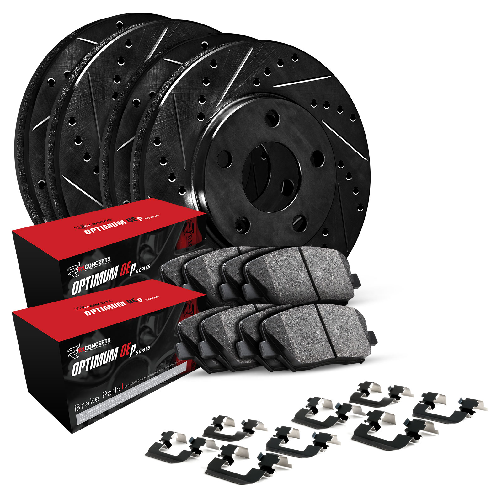 AM Brake Disc and Pad Kit SKU R1WHUH254356