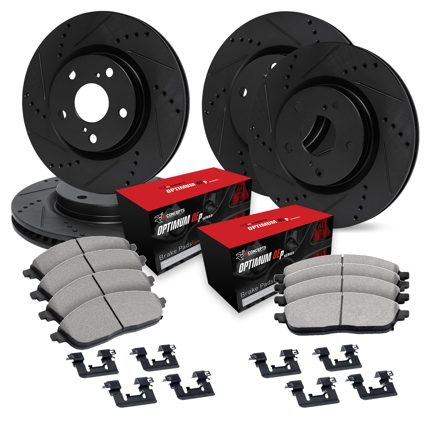 AM Brake Disc and Pad Kit SKU R1WHUH280050