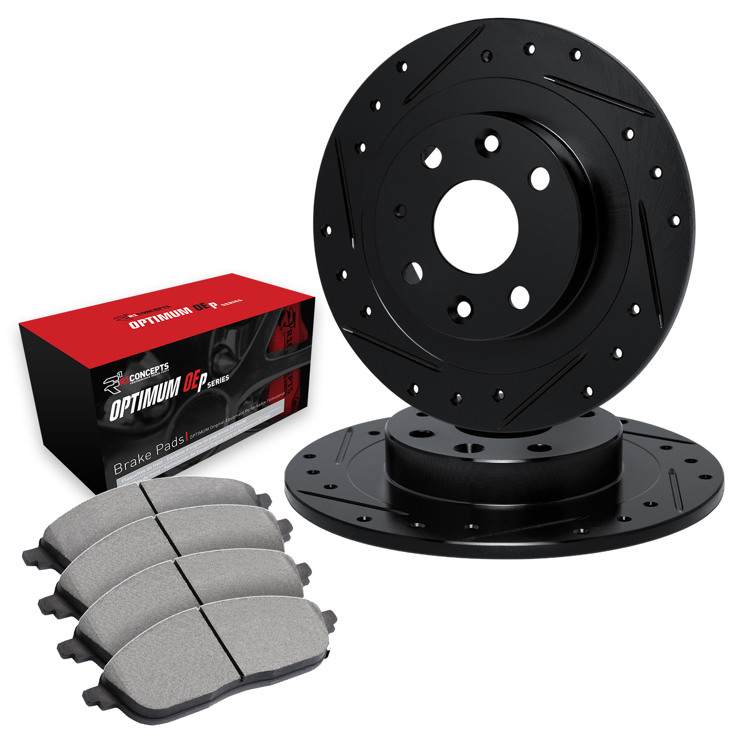 AM Brake Disc and Pad Kit SKU R1WHUN107002