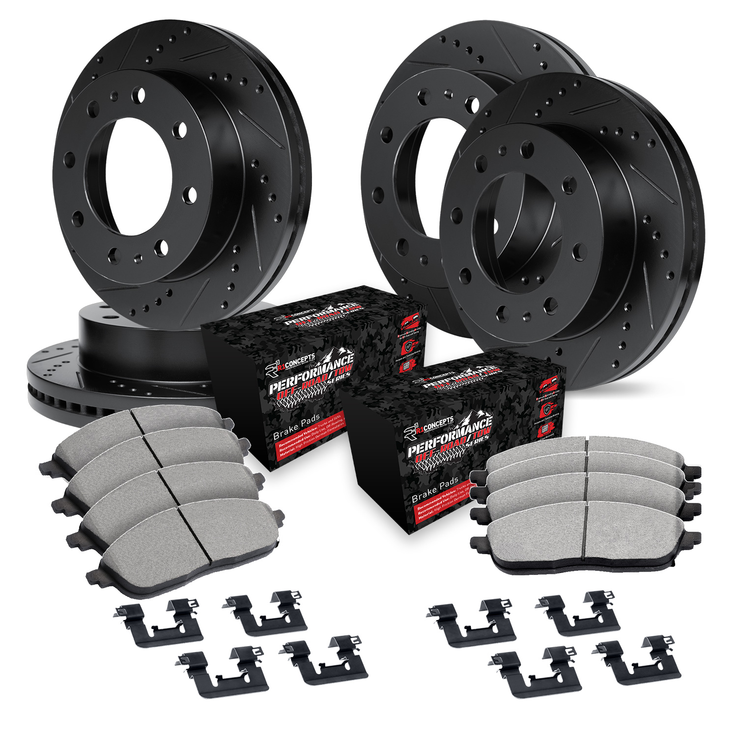 AM Brake Disc and Pad Kit SKU R1WHVH254022
