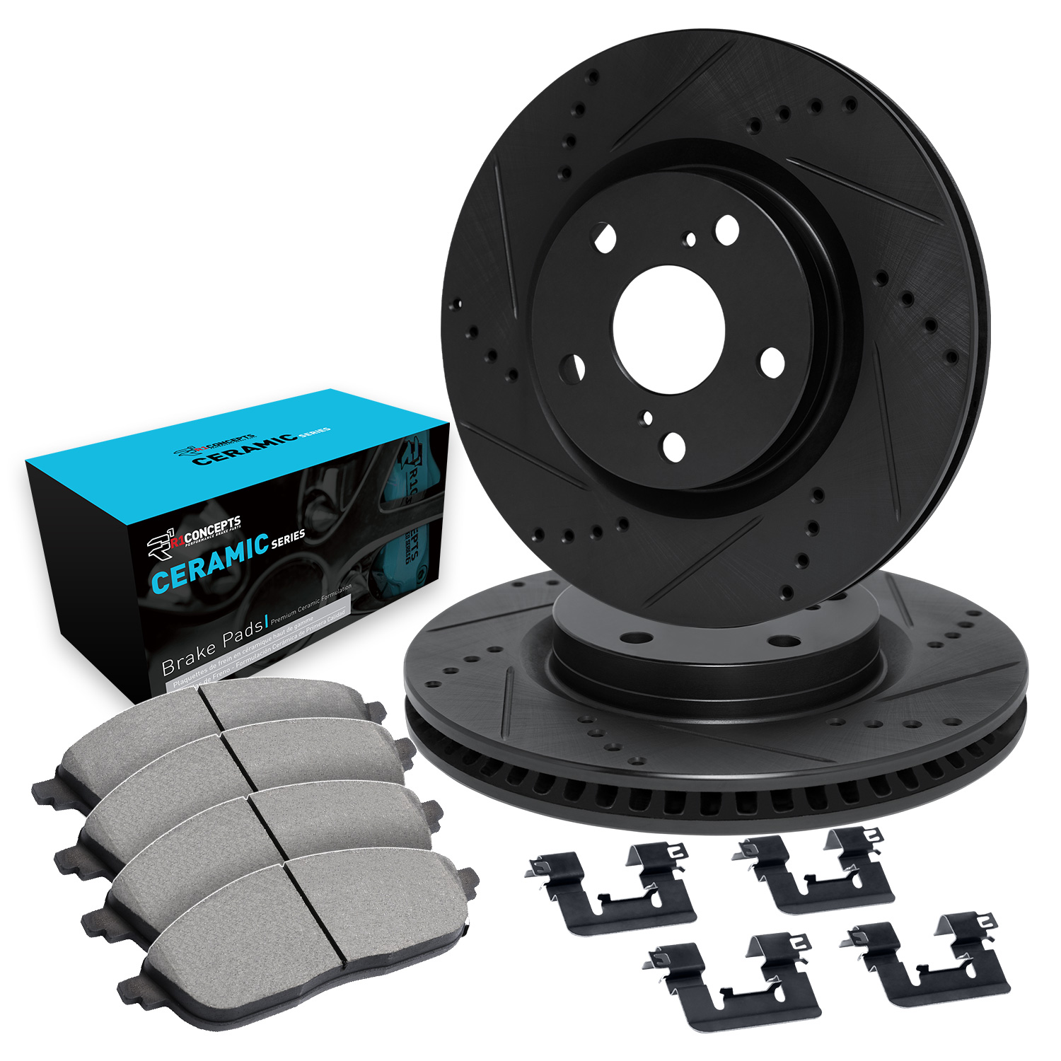 AM Brake Disc and Pad Kit SKU R1WHWH139044
