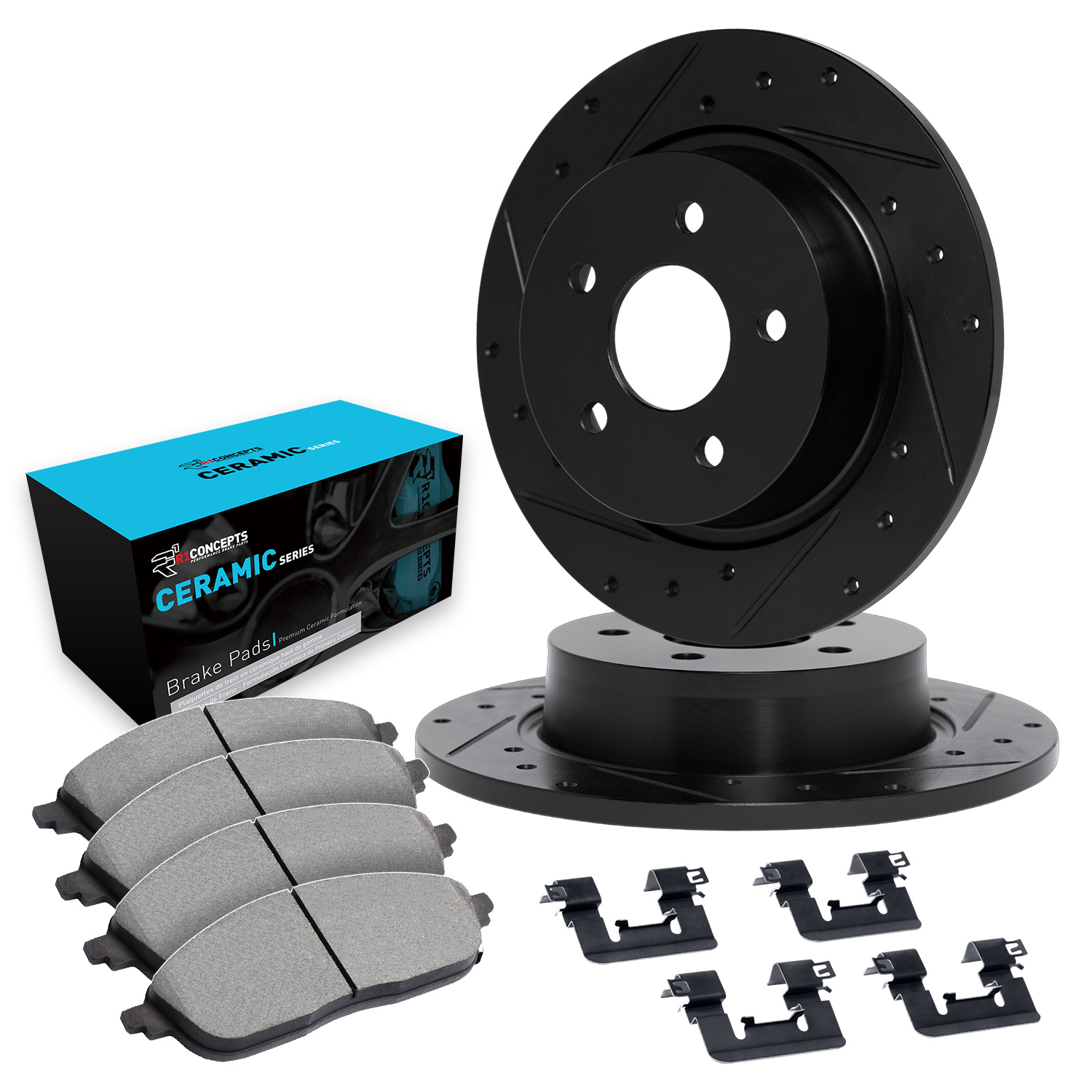 AM Brake Disc and Pad Kit SKU R1WHWH159107