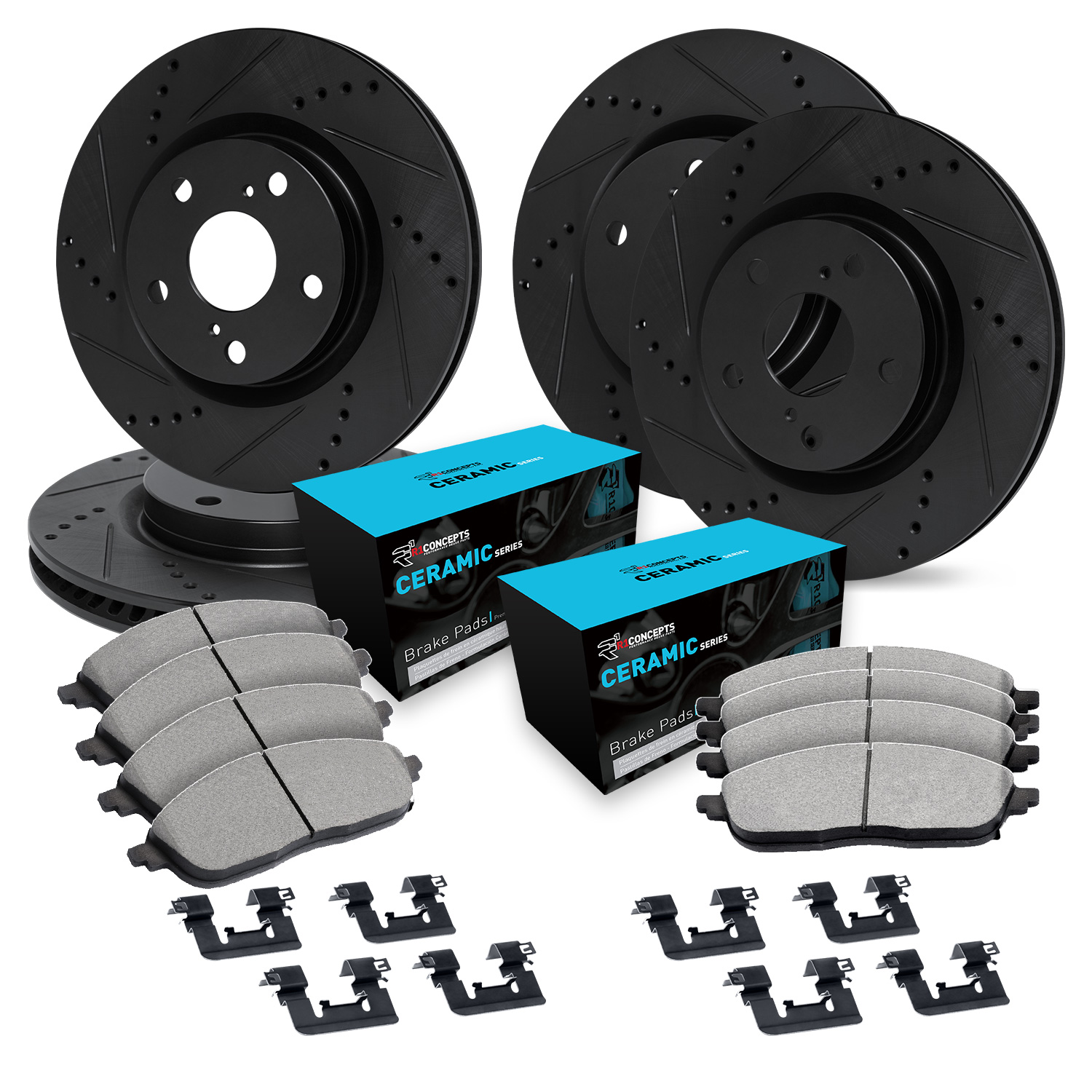 AM Brake Disc and Pad Kit SKU R1WHWH246005