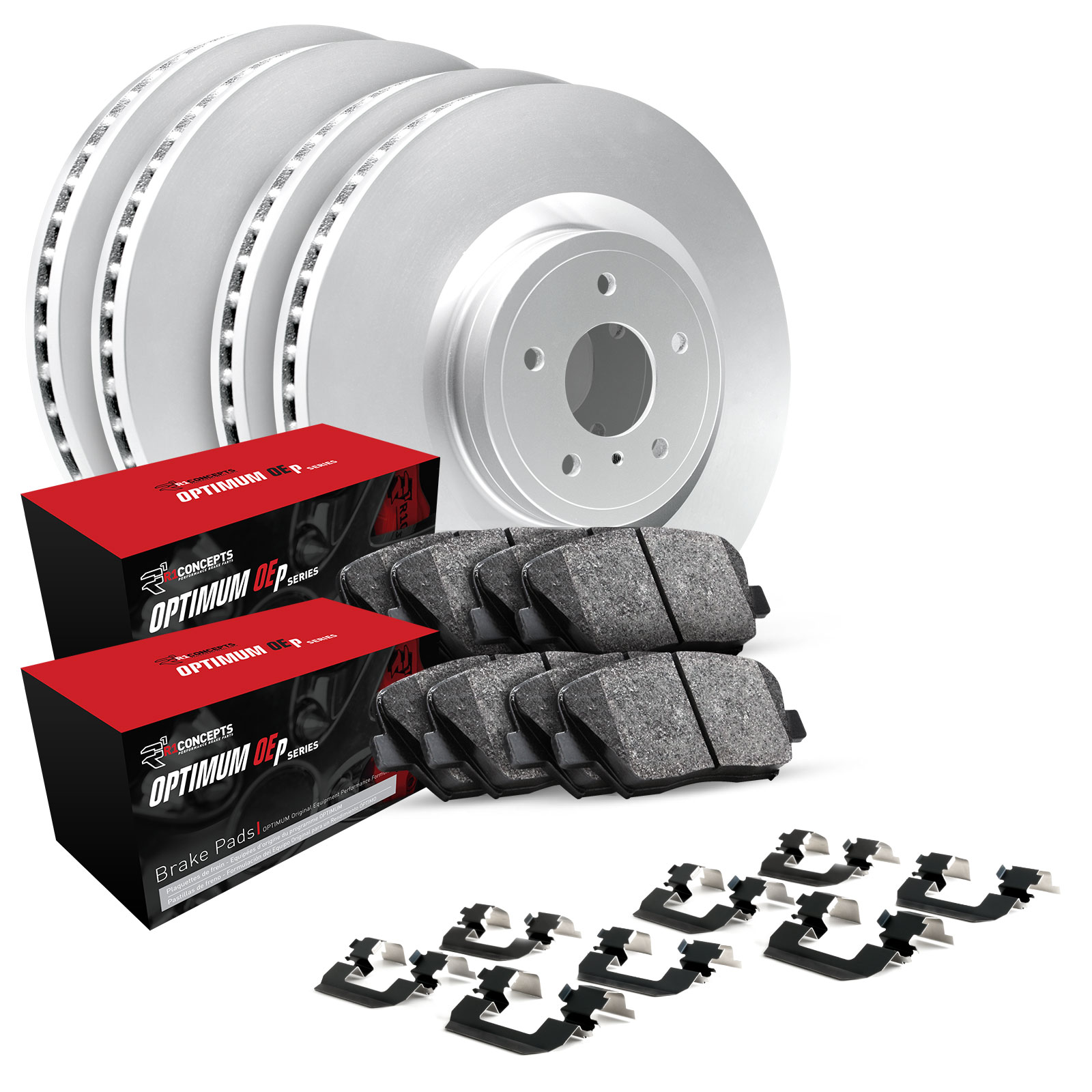 AM Brake Disc and Pad Kit SKU R1WJUH231044