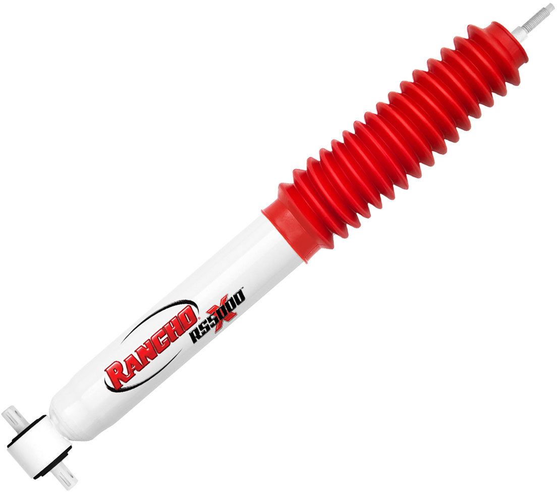 AM RS5000X Series Shock White Front Shock Absorber Twin Tube Sold Individually Limited Lifetime Warranty SKU R38RS55609
