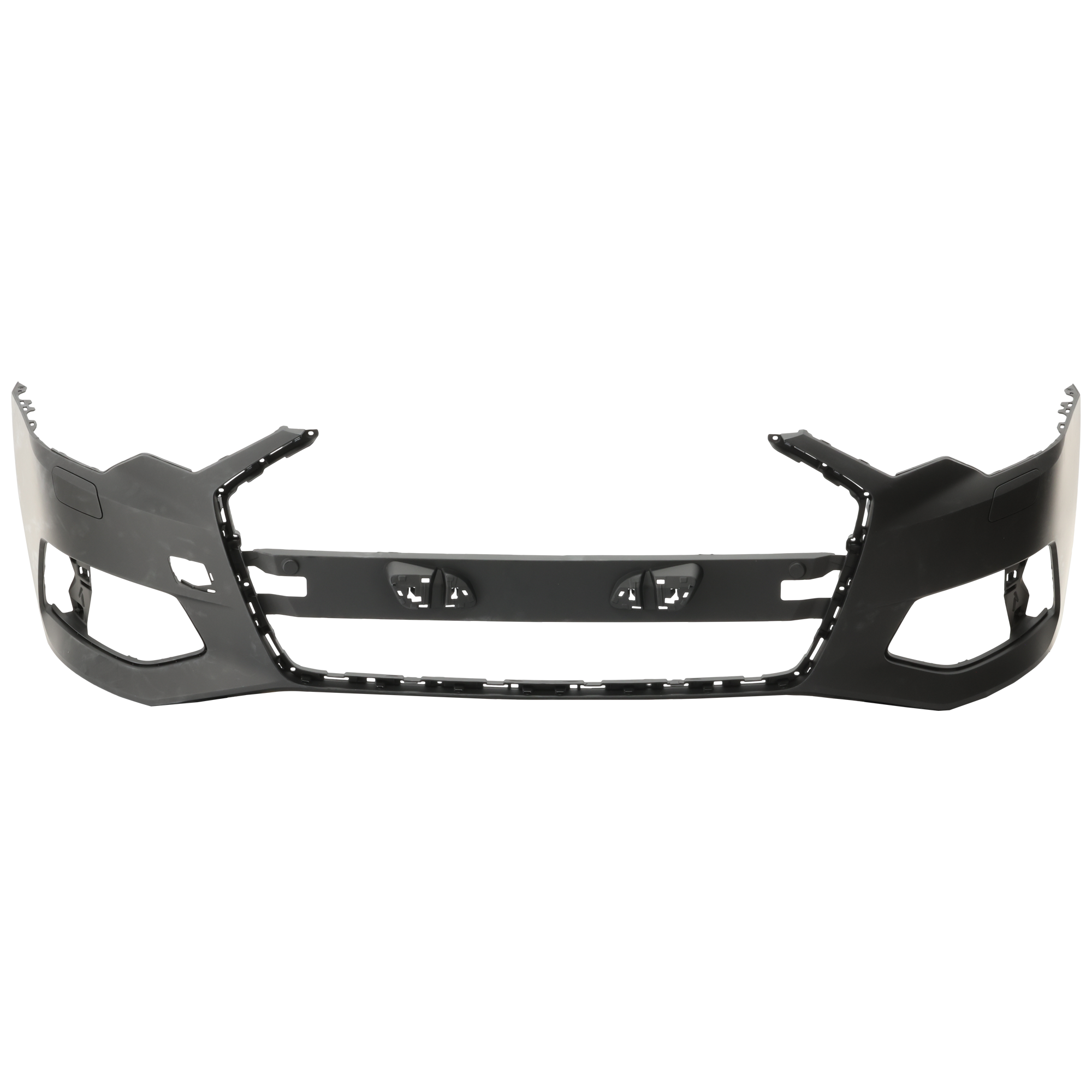 AM A6 QUATTRO 19-23 FRONT BUMPER COVER Primed w o S Line Pkg w o Parallel Park Assist Sensor Holes CAPA SKU RA01030029PQ Partslink AU1000291C OEM 4K0807065GRU