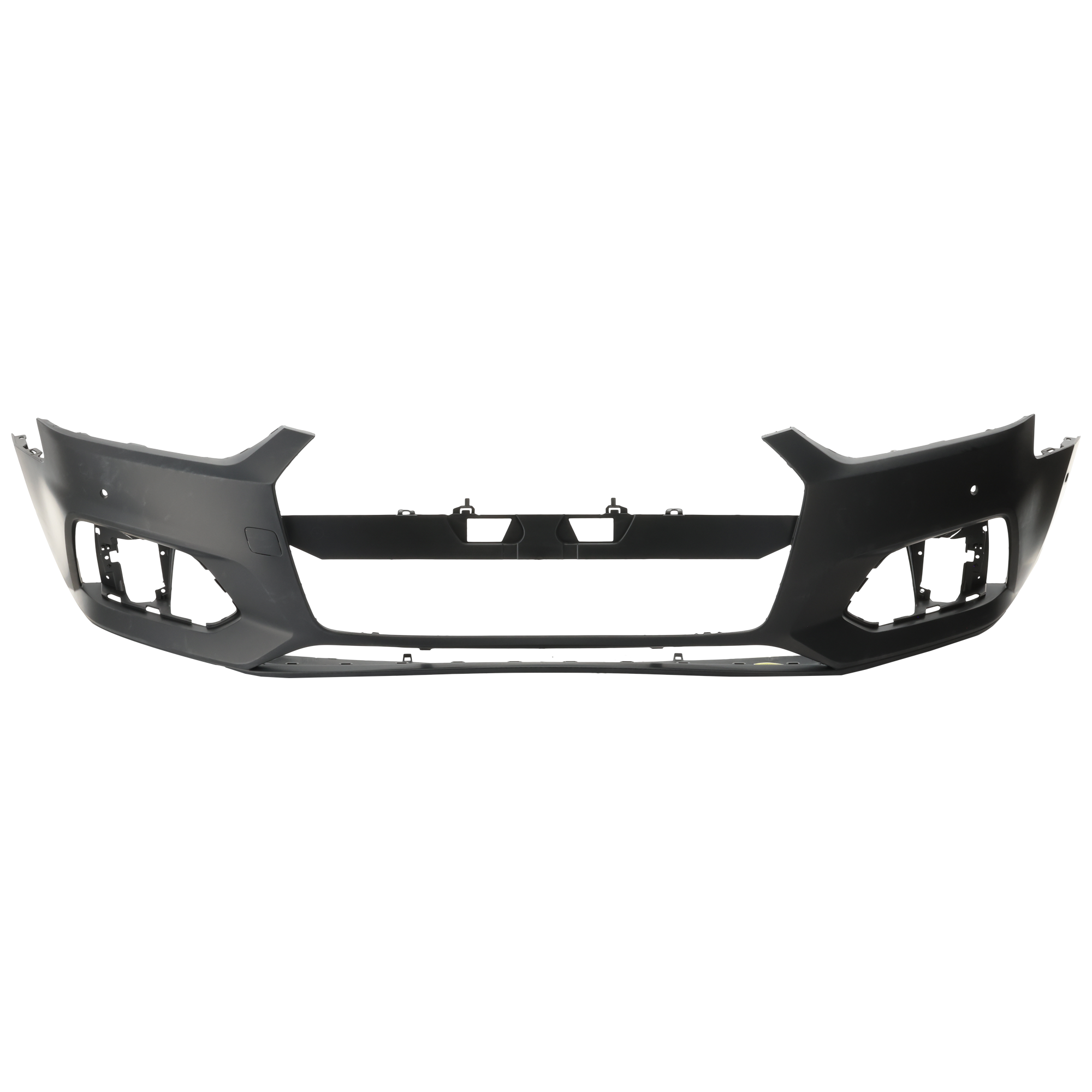 AM A5 QUATTRO A5 SPORTBACK 18-19 FRONT BUMPER COVER Primed w o Headlamp Washer w Parallel Park Assist w Parking Aid w o S Line Pkg CAPA SKU RA01030031PQ Partslink AU1000281C OEM 8W6807065BGRU