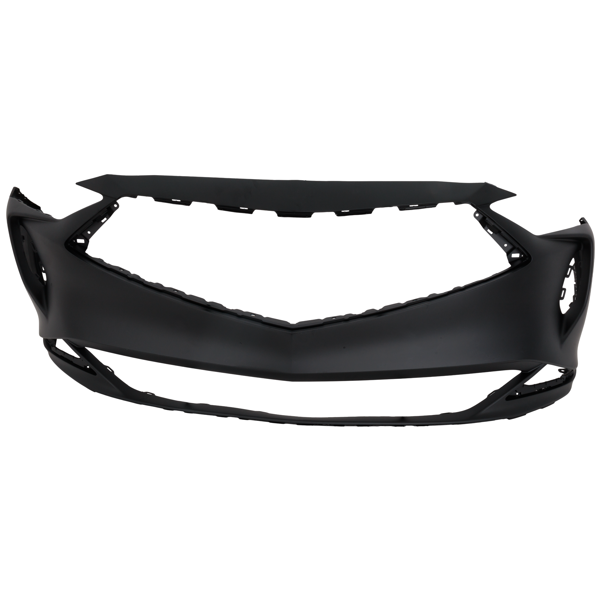 AM MDX 22-24 FRONT BUMPER COVER Primed Base Model 3.5L Eng. w o Parking Aid Sensor Holes CAPA SKU RA01030048PQ Partslink AC1000207C OEM 04711TYAA00ZZ