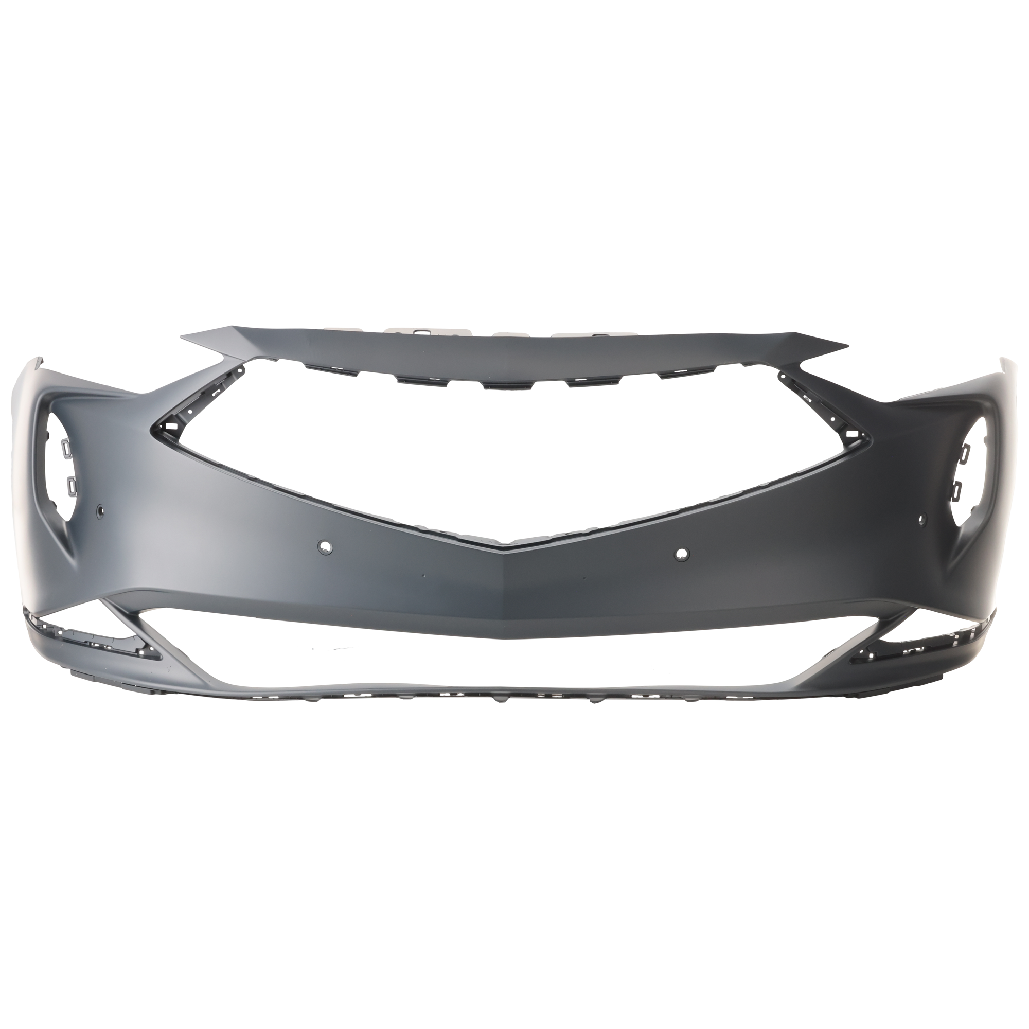 AM MDX 22-24 FRONT BUMPER COVER Primed SH AWD Model 3.5L Eng. w Parking Aid Sensor Holes SKU RA01030049P Partslink AC1000208 OEM 04711TYAA10ZZ