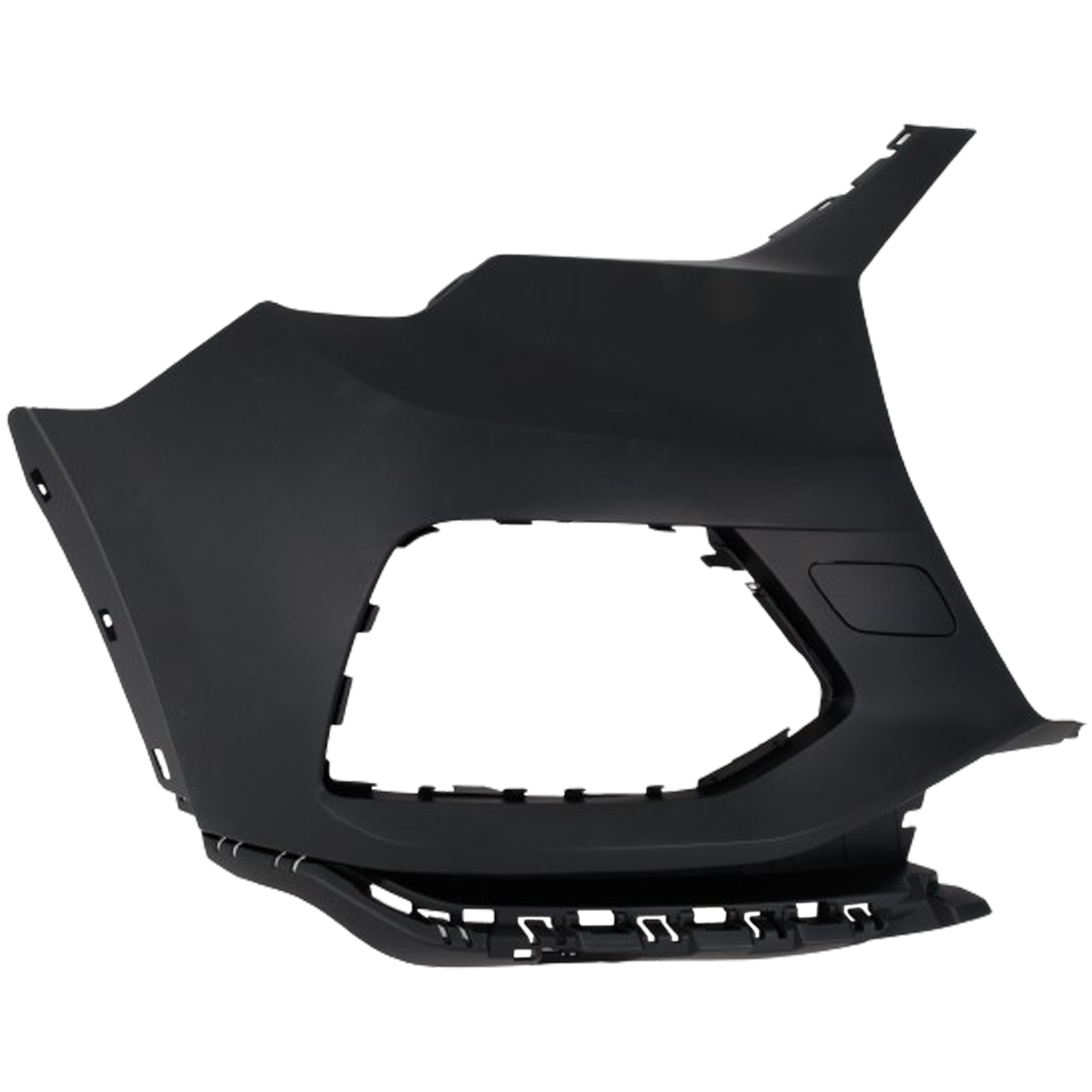 AM Q3-19-23 FRONT BUMPER END RH Primed Assembly w o S Line Package w o Parallel Park Assist Sensor w o Parking Aid Sensor SKU RA01110001 Partslink AU1017114 OEM 83A807108GRU