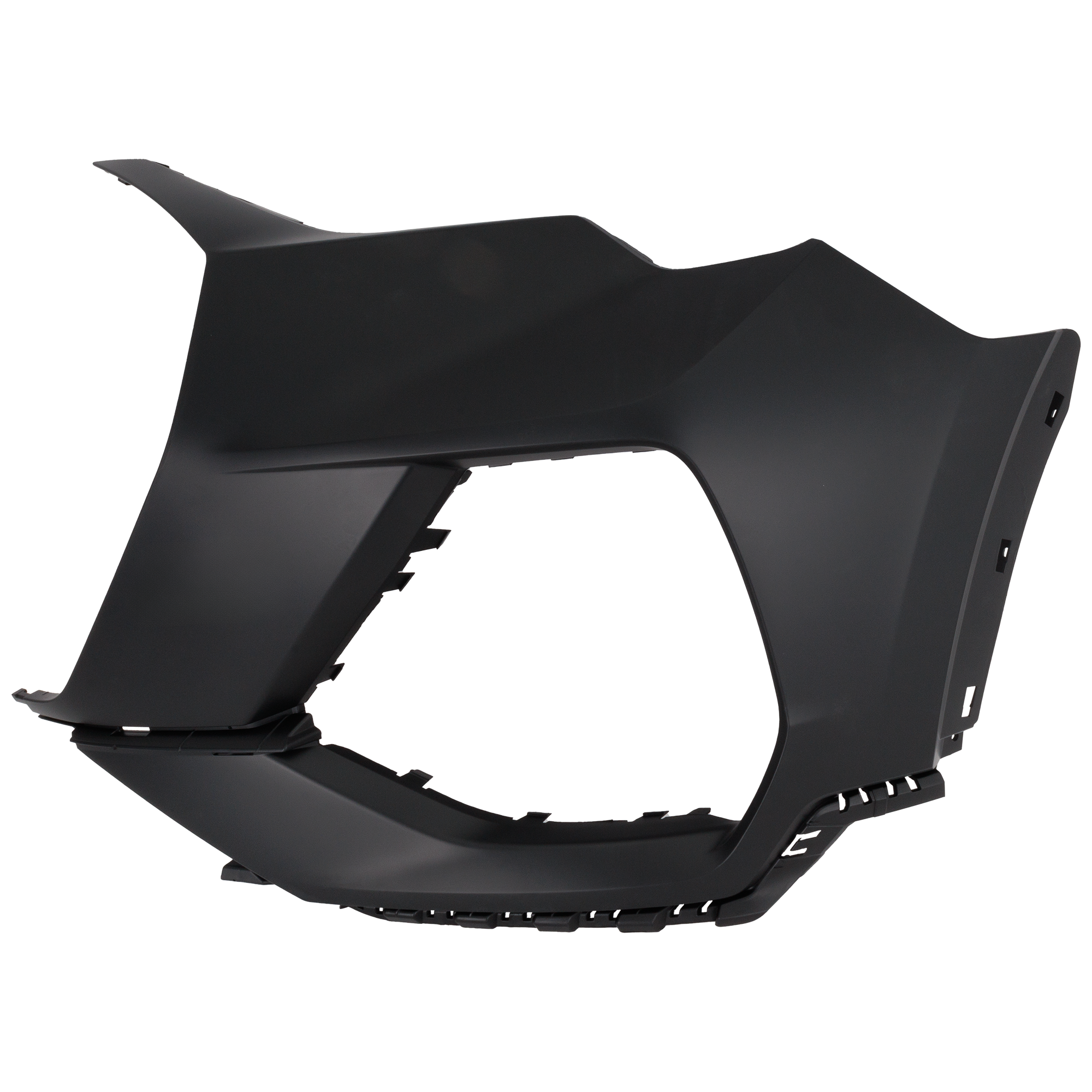 AM Q3-19-23 FRONT BUMPER END LH Primed Assembly w S Line Package w o Parallel Park Assist Sensor SKU RA01110004 Partslink AU1004105 OEM 83A807107FGRU