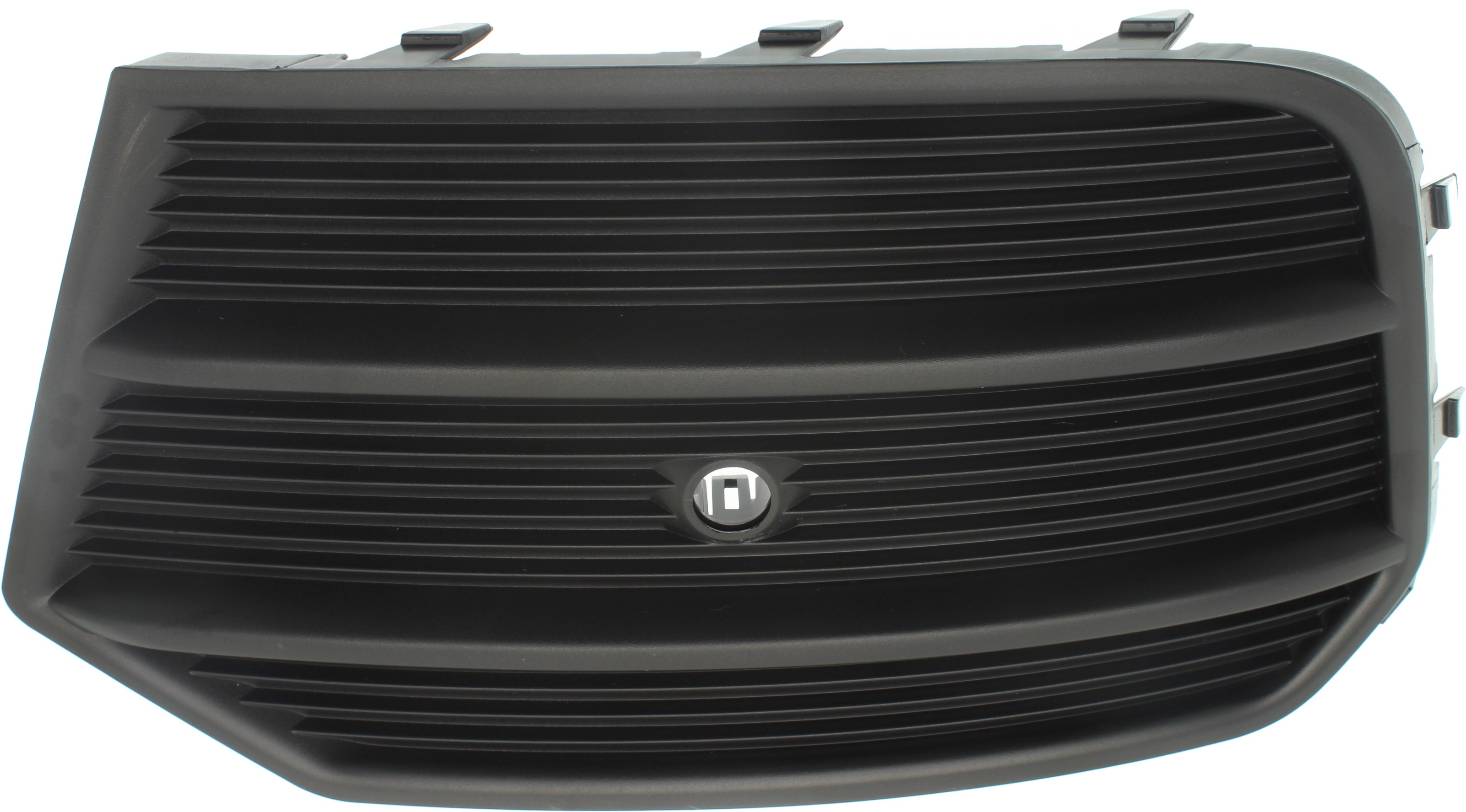 AM Q3-16-18 FRONT BUMPER GRILLE LH Outer 1 Piece Bumper w Parking Aid Sensor Holes SKU RA01550004 Partslink AU1038135 OEM 8U0807681Q4U8