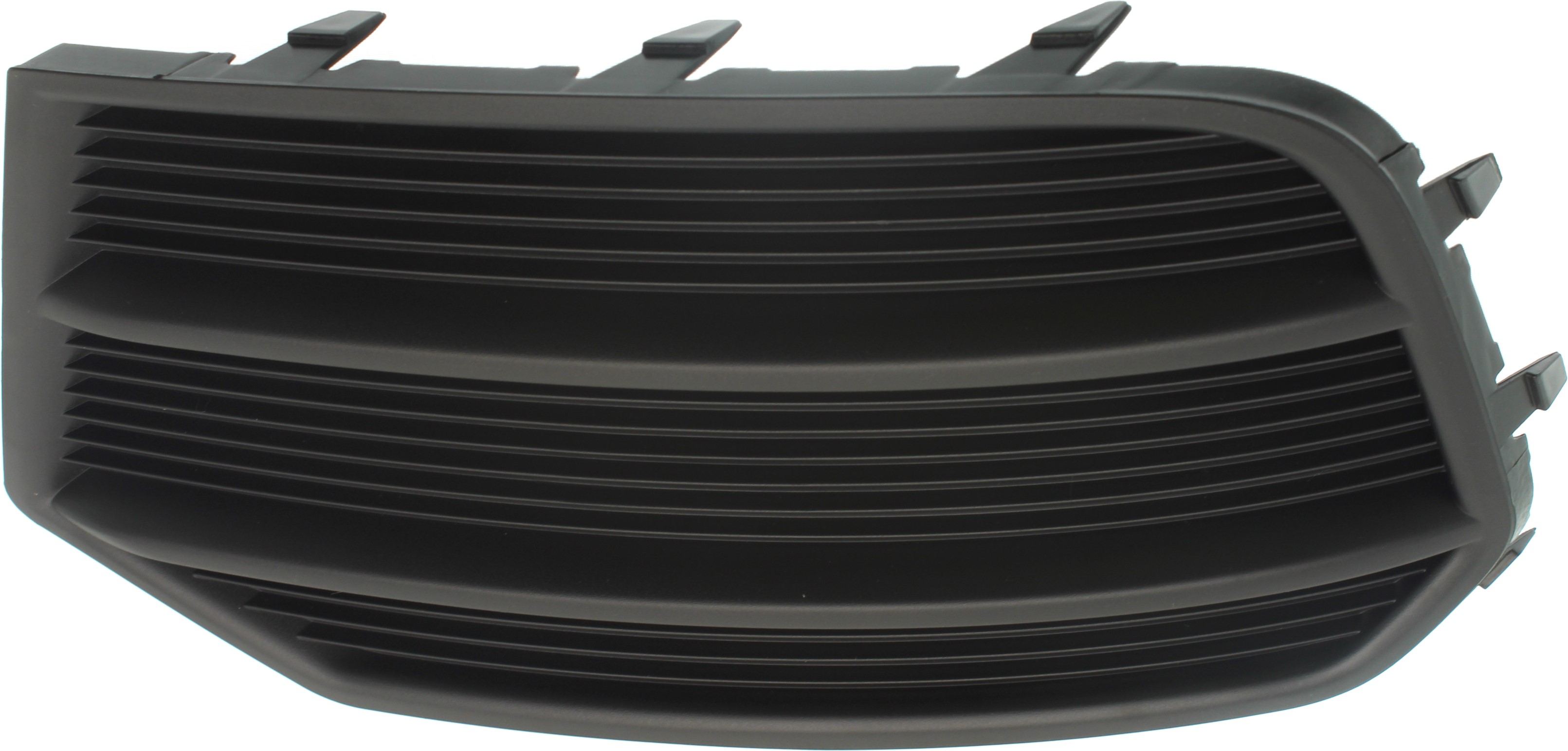 AM Q3-16-17 FOG LAMP COVER LH Outer 1 Piece Bumper w o Parking Aid Sensor Holes SKU RA01550006 Partslink AU1038134 OEM 8U0807681P4U8