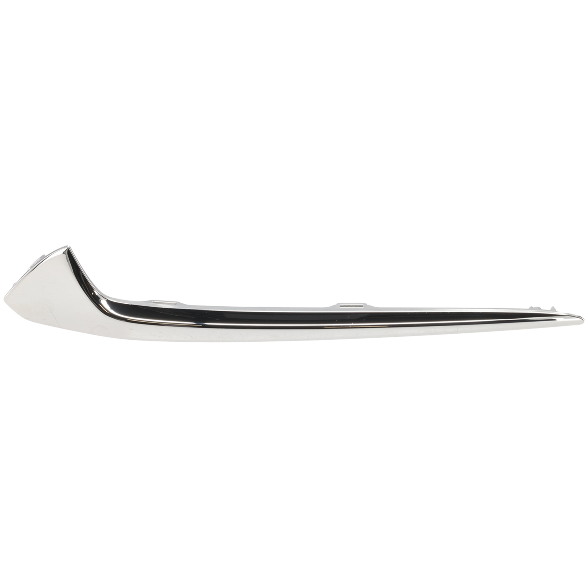 AM RDX 22-23 FRONT BUMPER MOLDING RH Cover Trim Chrome ABS w o PMC Edition Package Advance Base Technology Models SKU RA01590027 Partslink AC1047108 OEM 71104TJBA20