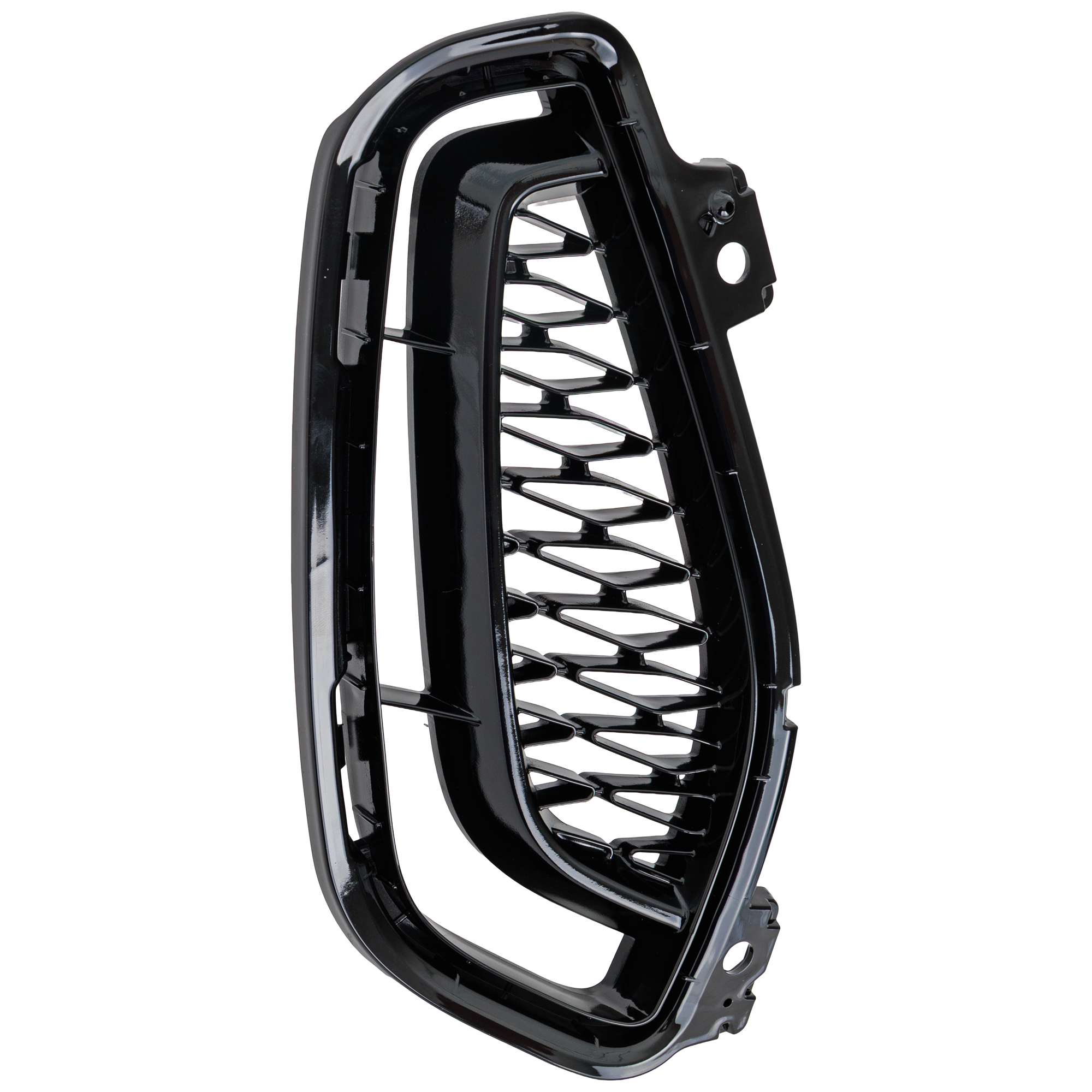 AM RDX 22-23 FRONT BUMPER MOLDING RH Cover Trim Painted Black A Spec A Spec Advance Platinum Elite Package SKU RA01590033 Partslink AC1039126 OEM 71103TJBA60
