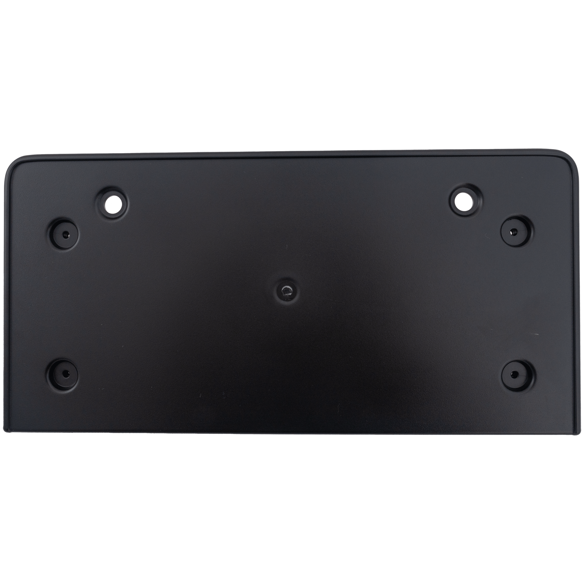 AM Q7-20-24 FRONT LICENSE PLATE BRACKET Black SKU RA01730021 Partslink AU1068136 OEM 4M0807287J9B9