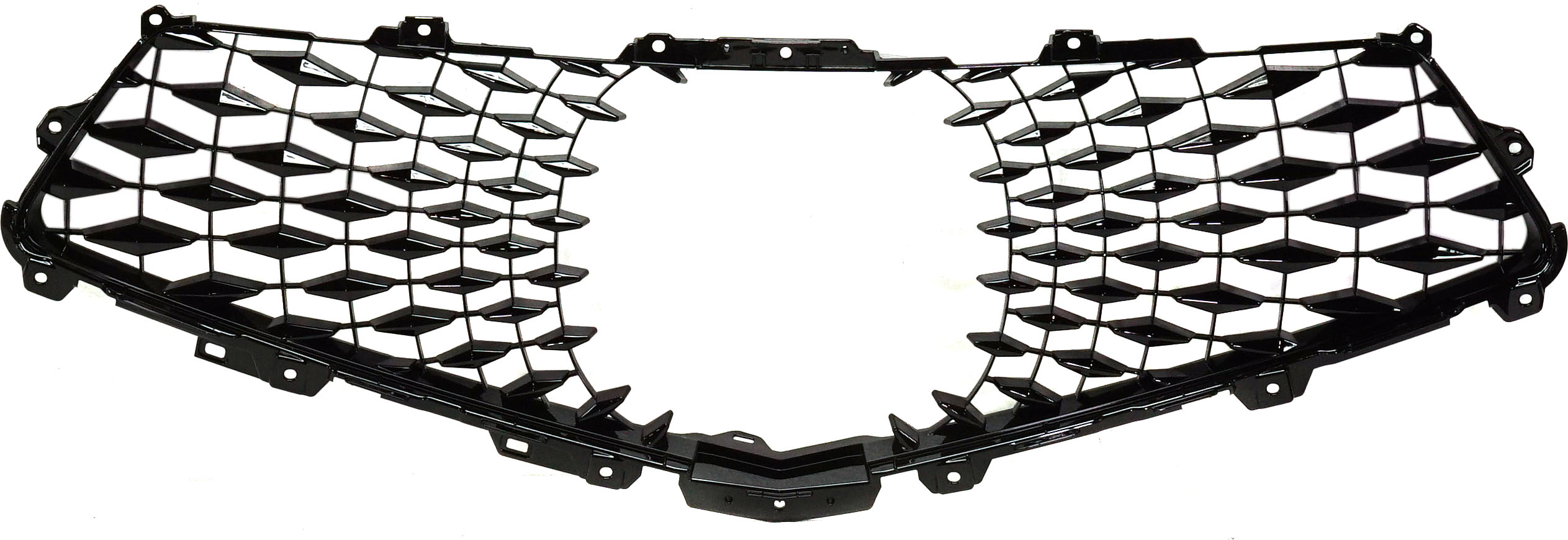 AM MDX 17-20 GRILLE Plastic Ptd Black Exc. A Spec Model CAPA SKU RA07010003Q Partslink AC1200130C OEM 71126TZ5A00