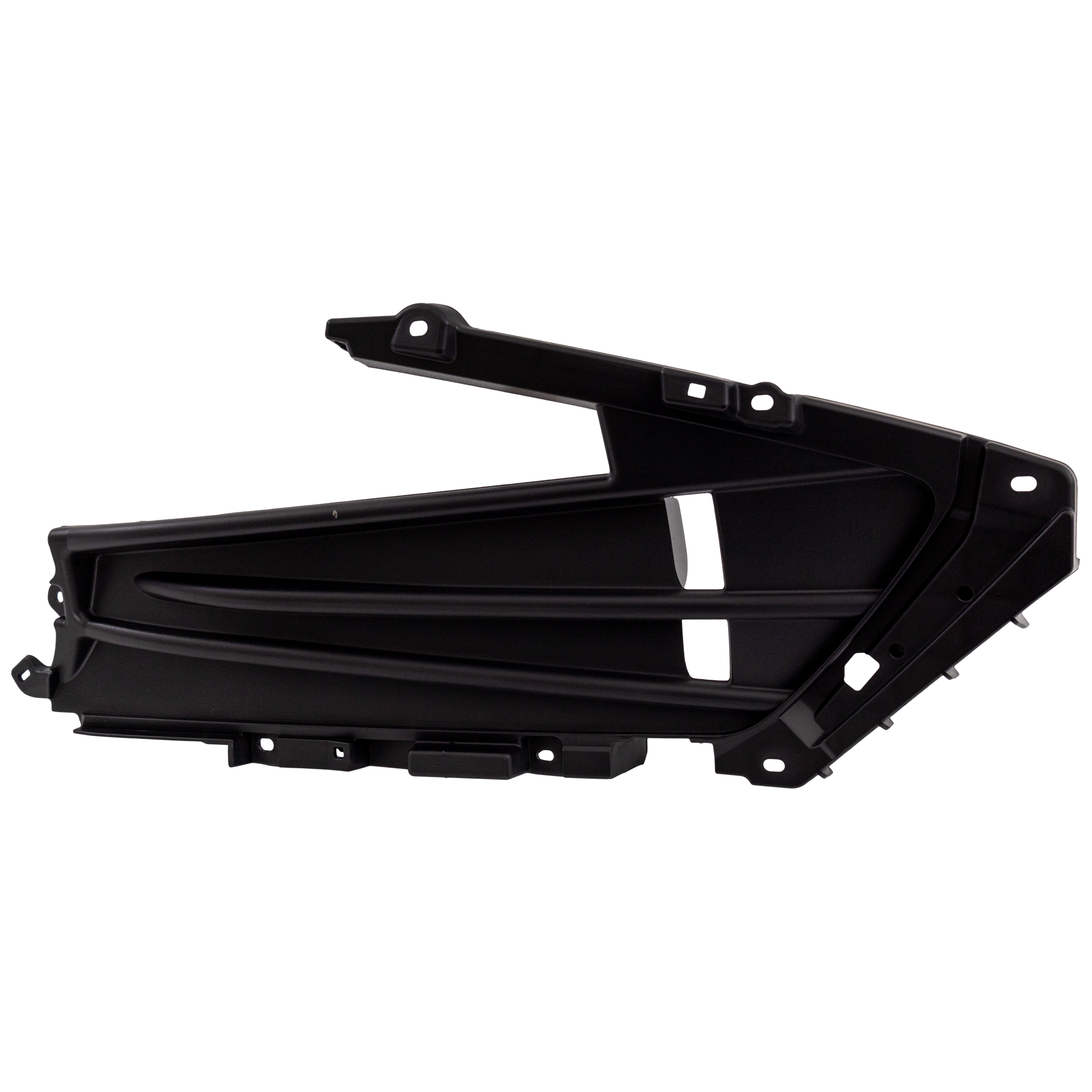 AM TLX 18-20 GRILLE COVER RH Textured Black Shell and Insert SKU RA07410001 Partslink AC1213100 OEM 71201TZ3A00