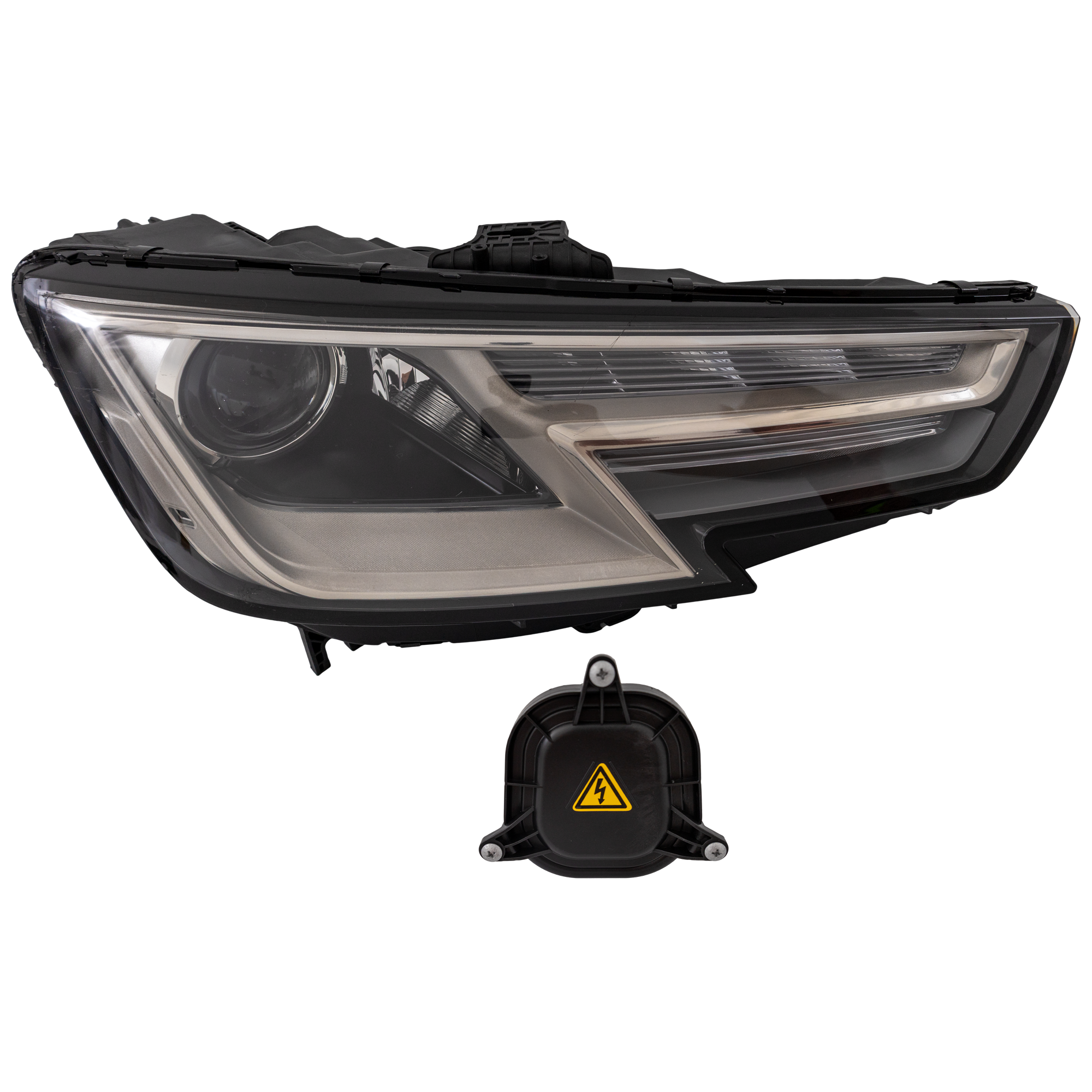 AM A4-17-19 A4 ALLROAD 17-19 HEAD LAMP RH Lens and Housing HID Xenon w o HID Kit Sedan Wagon SKU RA10010011 Partslink AU2503203 OEM 8W0941044B