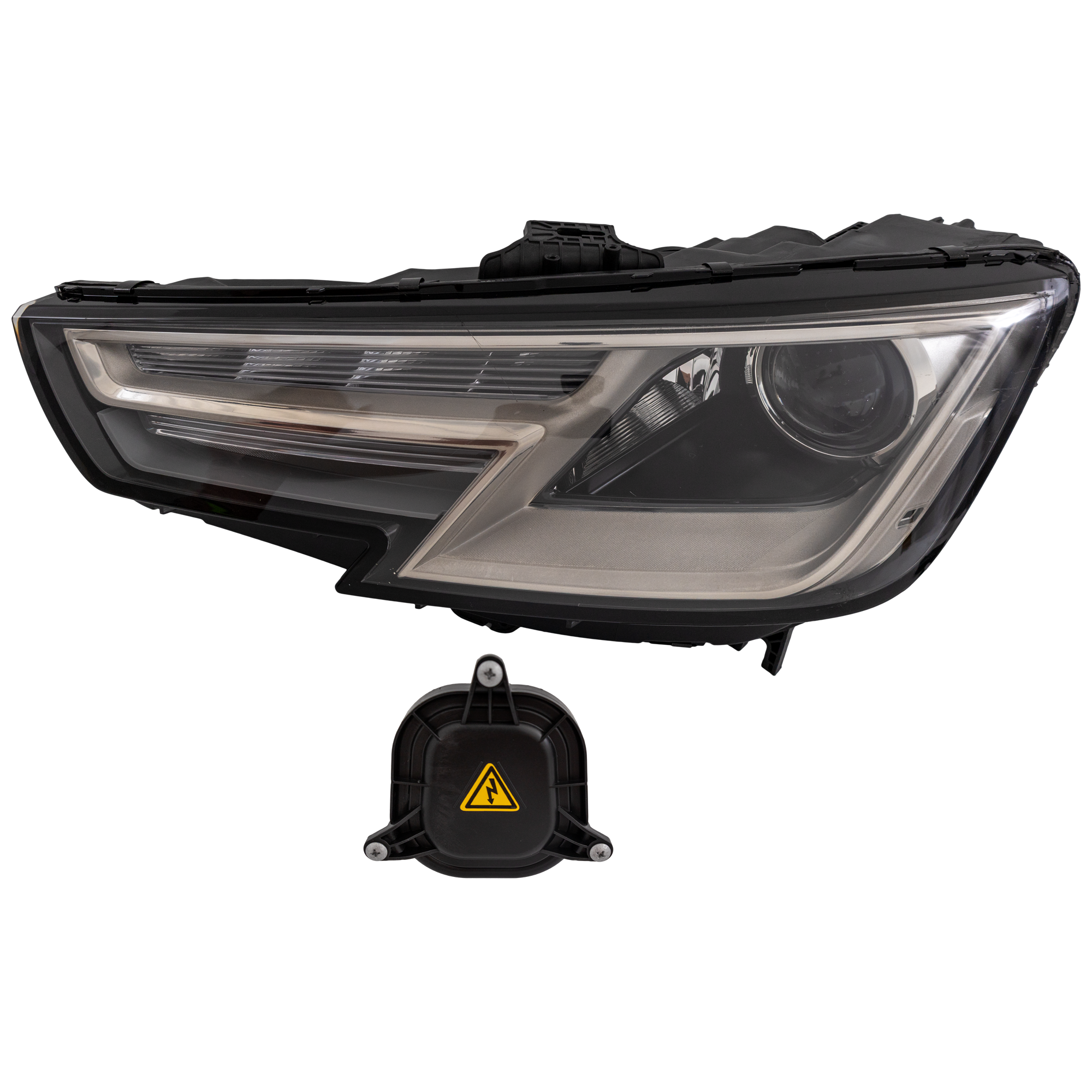 AM A4-17-19 A4 ALLROAD 17-19 HEAD LAMP LH Lens and Housing HID Xenon w o HID Kit Sedan Wagon SKU RA10010012 Partslink AU2502203 OEM 8W0941043B