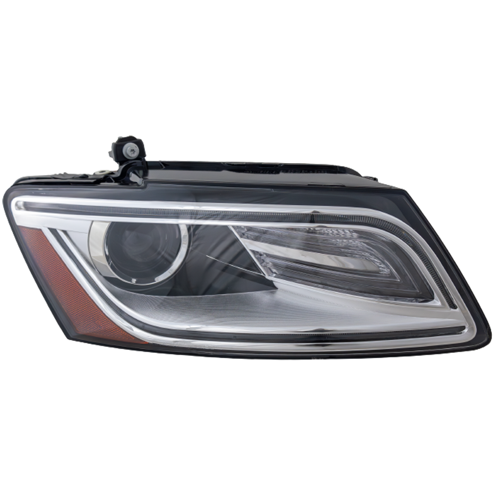 AM Q5 SQ5-13-17 HEAD LAMP RH Lens and Housing HID Xenon Exc. Hybrid Model w o Curve Lighting SKU RA10010015 Partslink AU2503179 OEM 8R0941044E