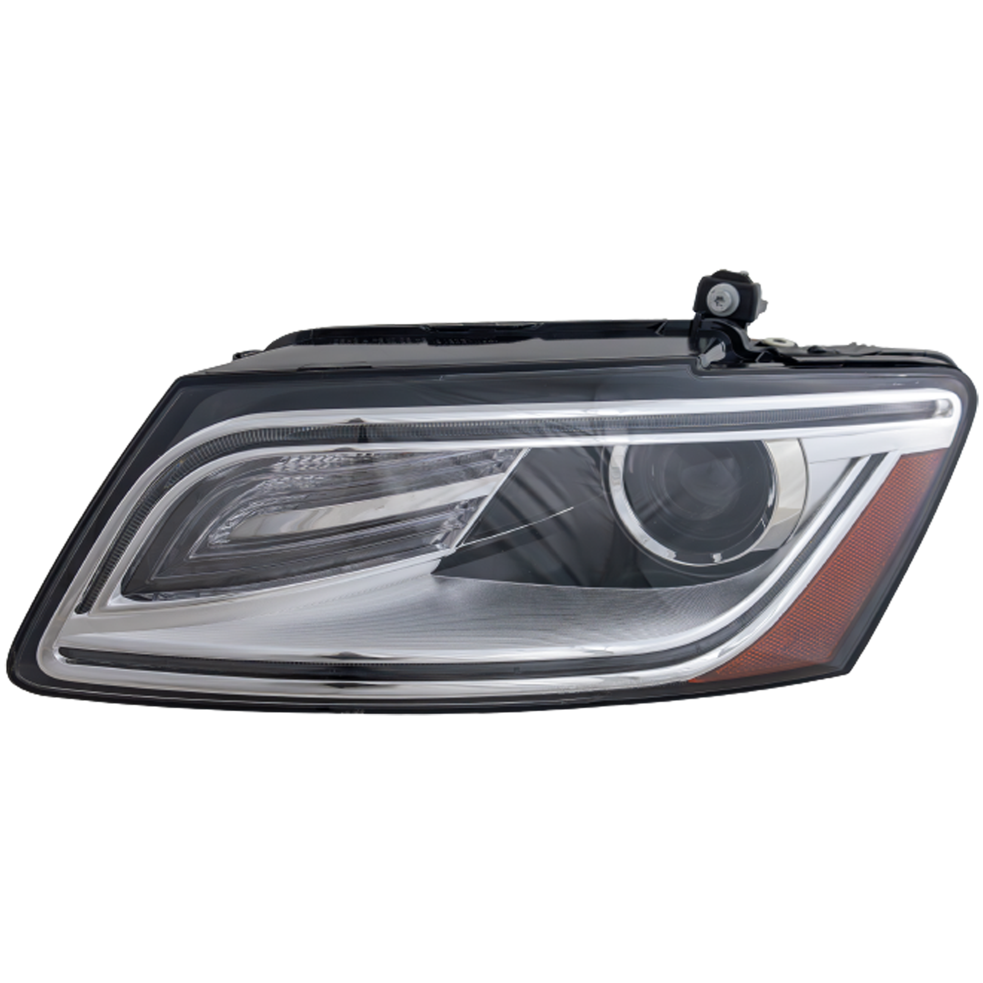 AM Q5 SQ5-13-17 HEAD LAMP LH Lens and Housing HID Xenon Exc. Hybrid Model w o Curve Lighting SKU RA10010016 Partslink AU2502179 OEM 8R0941043B