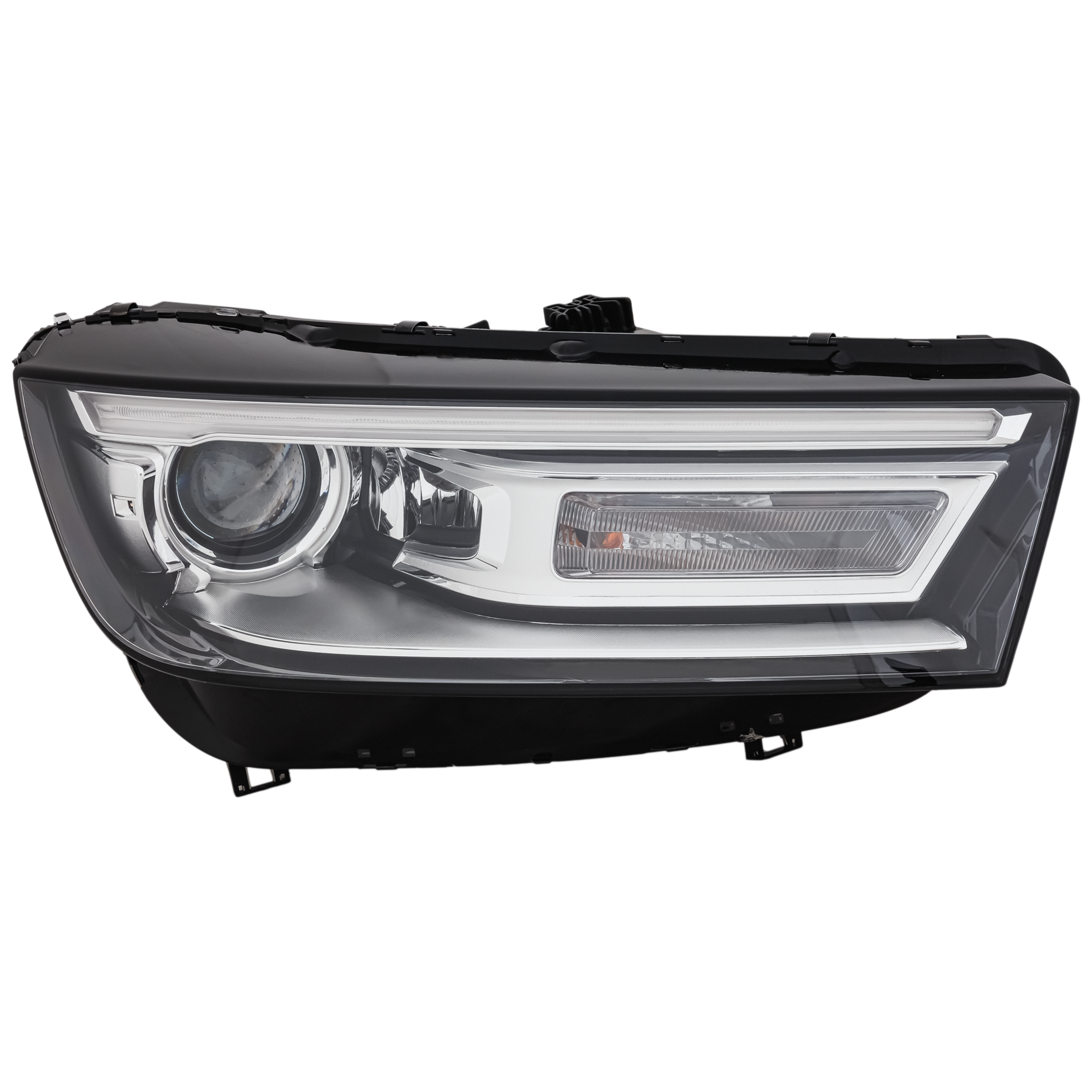 AM Q5 SQ5-18-20 HEAD LAMP RH Lens and Housing HID Xenon w o HID Kit w o Logo CAPA SKU RA10010045UQ