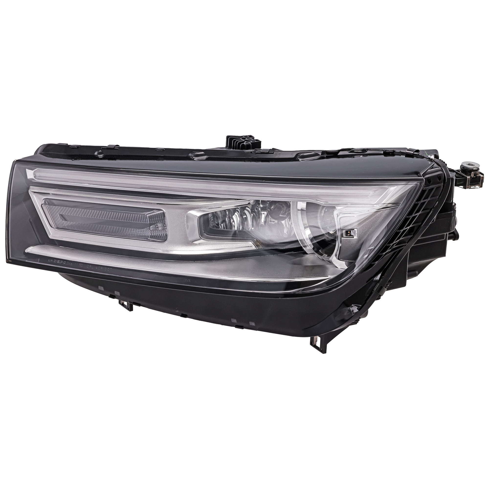 AM Q5 SQ5-18-20 HEAD LAMP LH Lens and Housing HID Xenon w o HID Kit w o Logo CAPA SKU RA10010046UQ