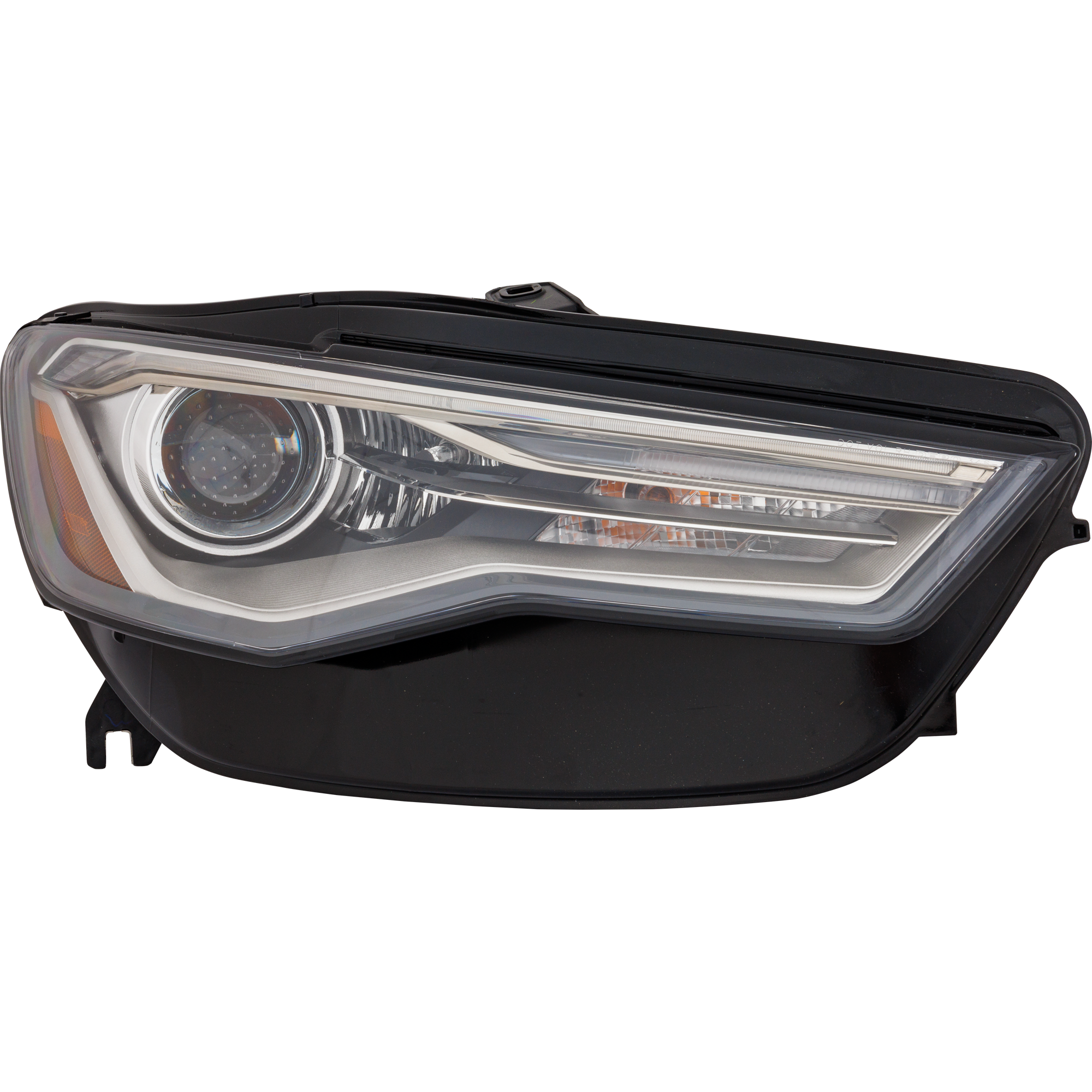 AM A6 S6-16-18 HEAD LAMP RH Lens and Housing HID Xenon w o HID Kit w Auto Level Lamps SKU RA10010055U Partslink AU2503195 OEM 4G0941044H