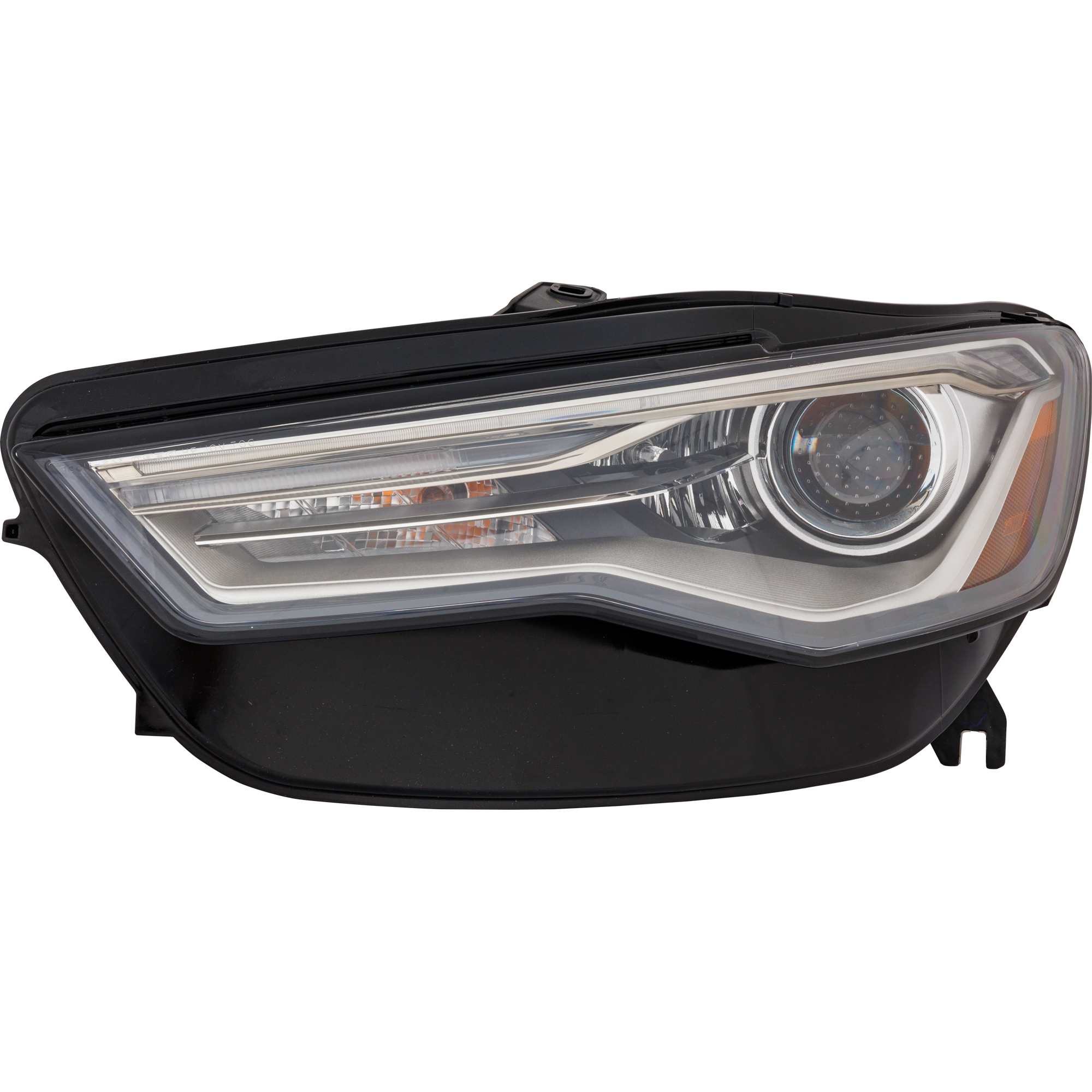 AM A6 S6-16-18 HEAD LAMP LH Lens and Housing HID Xenon w o HID Kit w Auto Level Lamps SKU RA10010056U Partslink AU2502195 OEM 4G0941043H