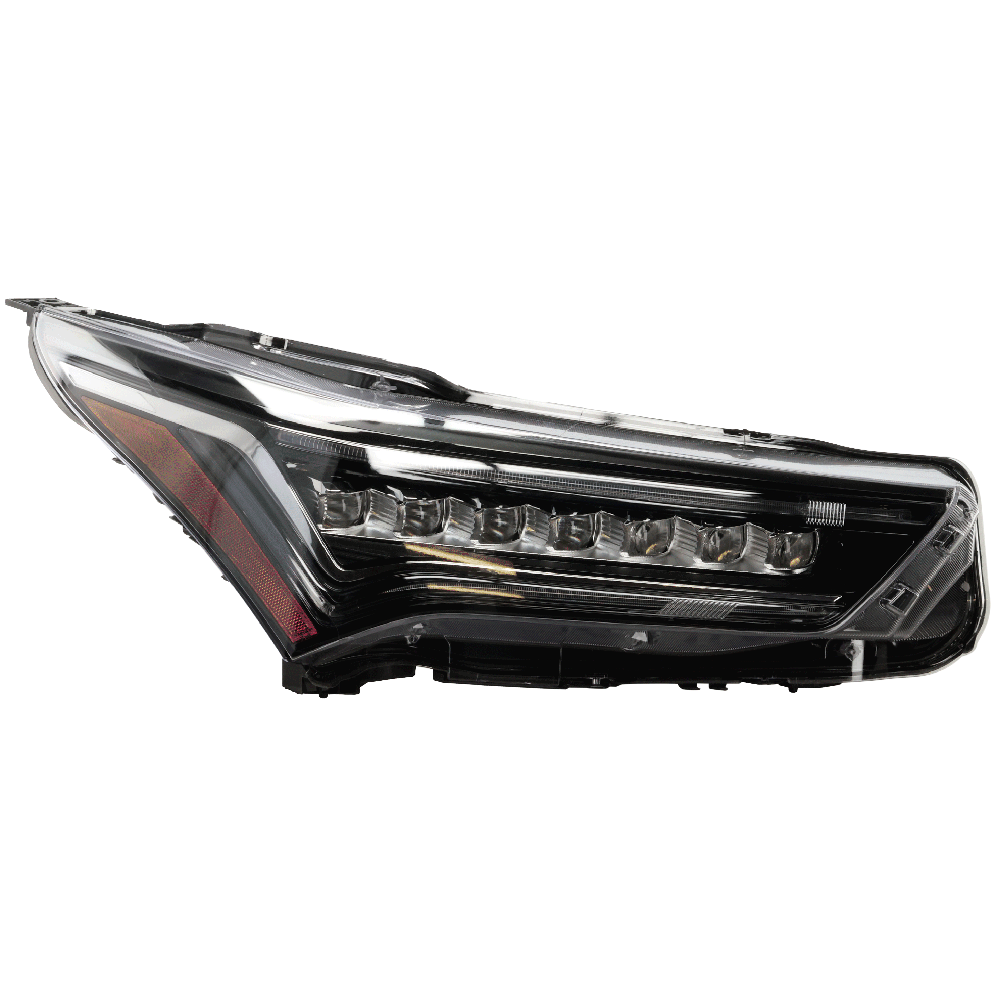 AM RDX 19-23 HEAD LAMP RH Assembly LED A Spec A Spec Advance Platinum Elite Advance Base Elite Technology Models w o Adaptive Headlight CAPA SKU RA10010061AQ Partslink AC2503140C OEM 33100TJBA21
