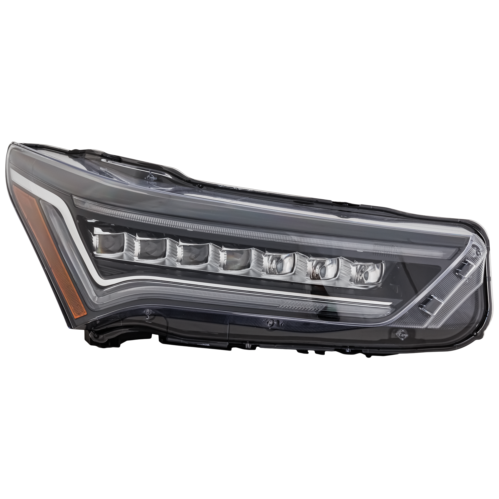 AM RDX 19-23 HEAD LAMP RH Assembly LED A Spec A Spec Advance Platinum Elite Advance Base Elite Technology Models w o Adaptive Headlight SKU RA10010061A Partslink AC2503140 OEM 33100TJBA21