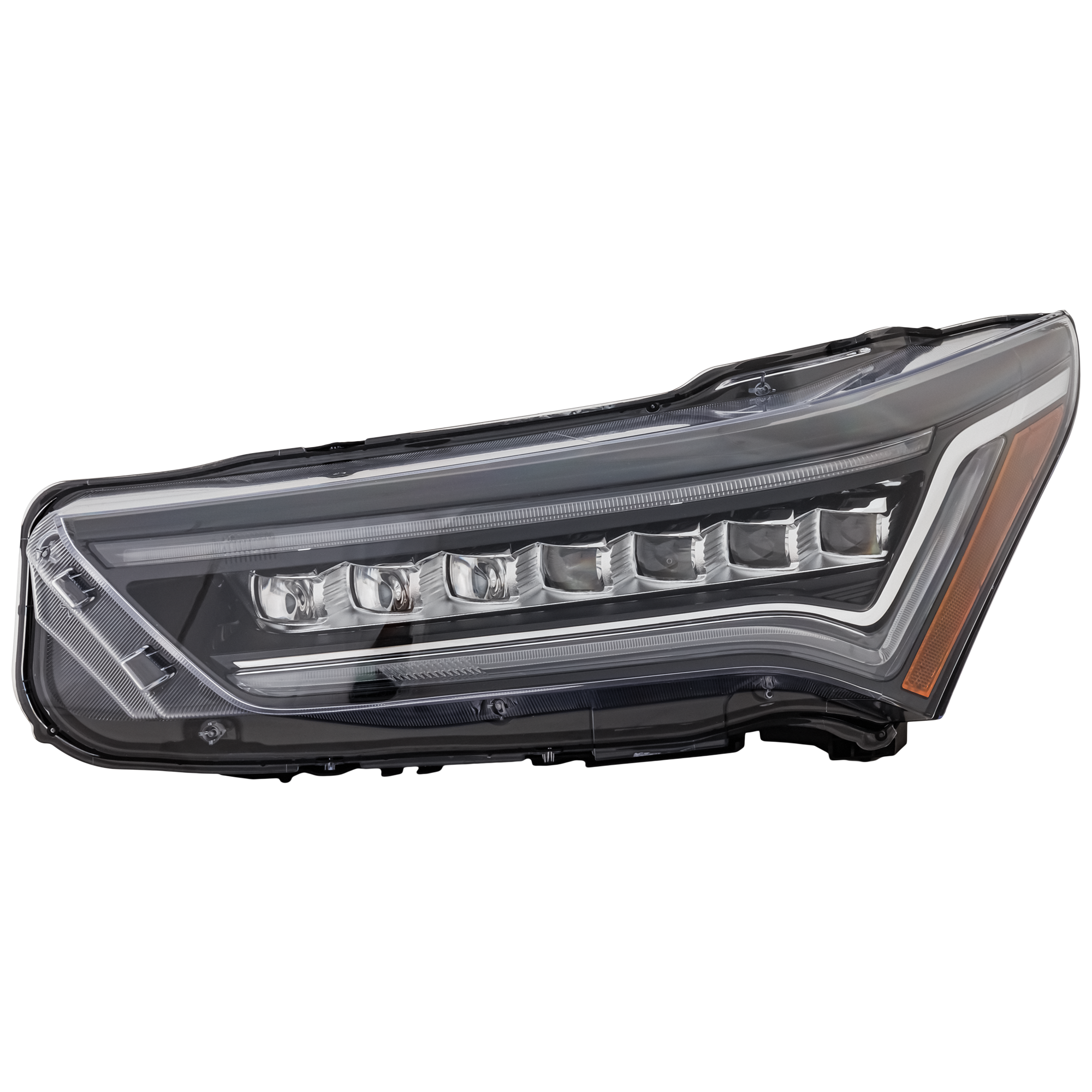 AM RDX 19-23 HEAD LAMP LH Assembly LED A Spec A Spec Advance Platinum Elite Advance Base Elite Technology Models w o Adaptive Headlight SKU RA10010062A Partslink AC2502140 OEM 33150TJBA21