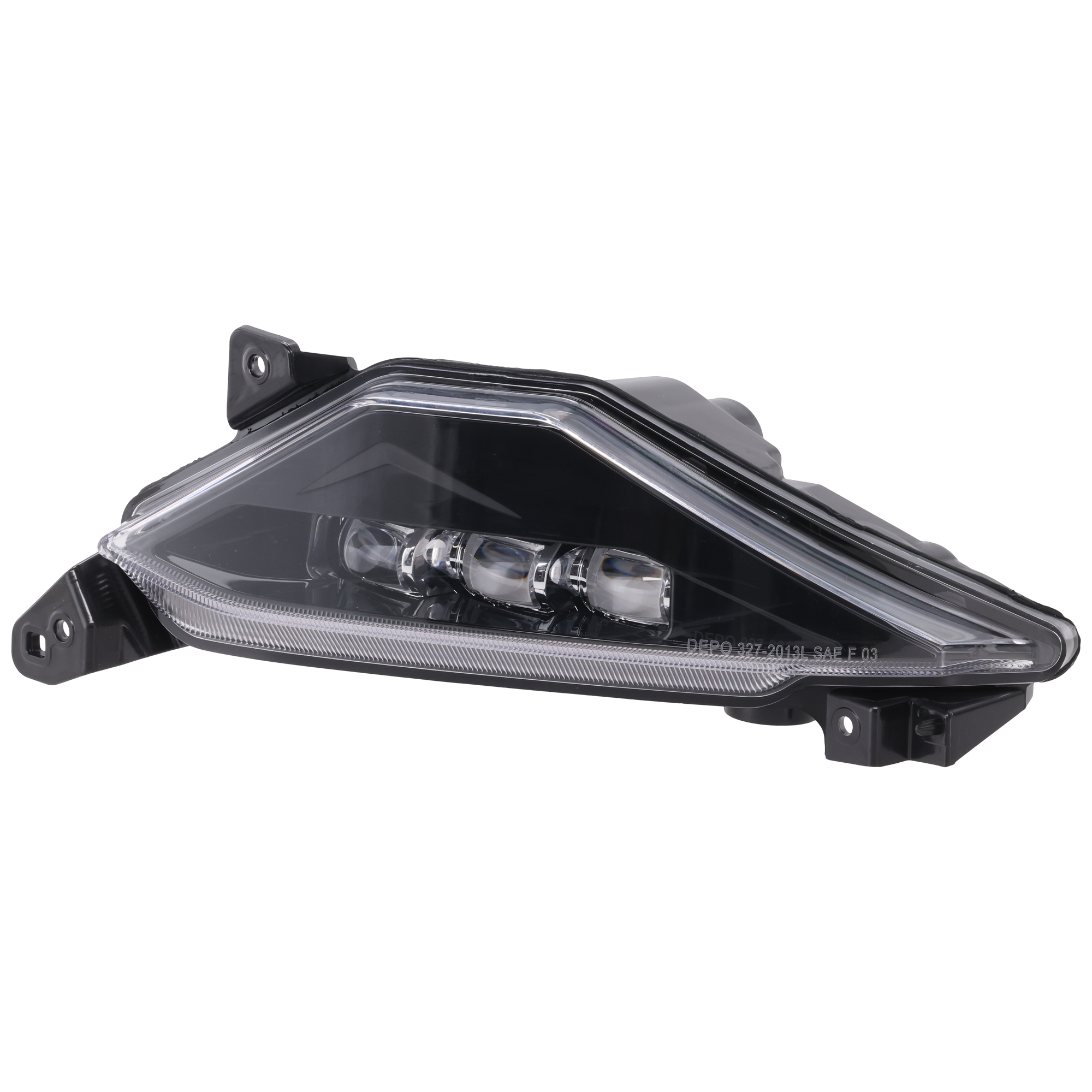 AM MDX 22-24 FOG LAMP LH Assembly LED Advance A Spec Platinum Elite Models CAPA SKU RA10750018AQ Partslink AC2592116C OEM 33950TYAA02