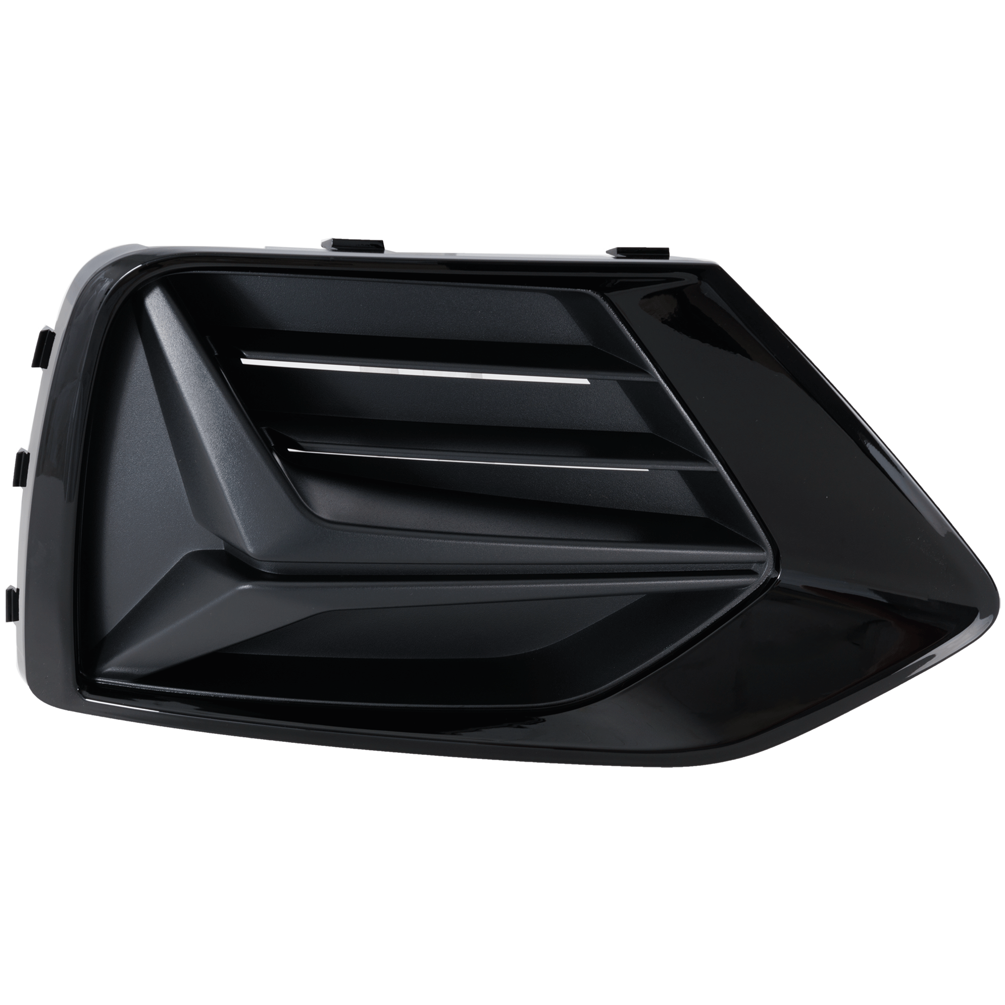AM Q3-19-23 FOG LAMP COVER RH Outer Textured w Glossy Black Trim w o S Line Package SKU RA10770009 Partslink AU1039155 OEM 83A807672T94