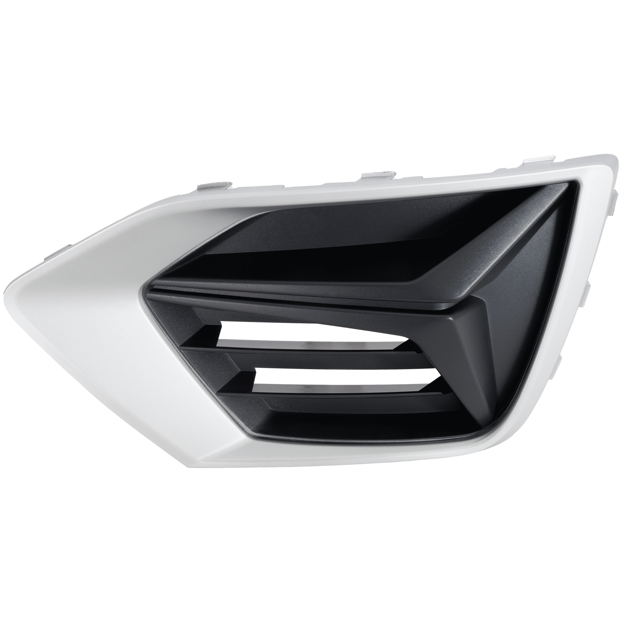 AM Q3-19-23 FOG LAMP COVER RH Outer Textured w Glossy Gray Trim w o S Line Package SKU RA10770011 Partslink AU1039156 OEM 83A807672TB2
