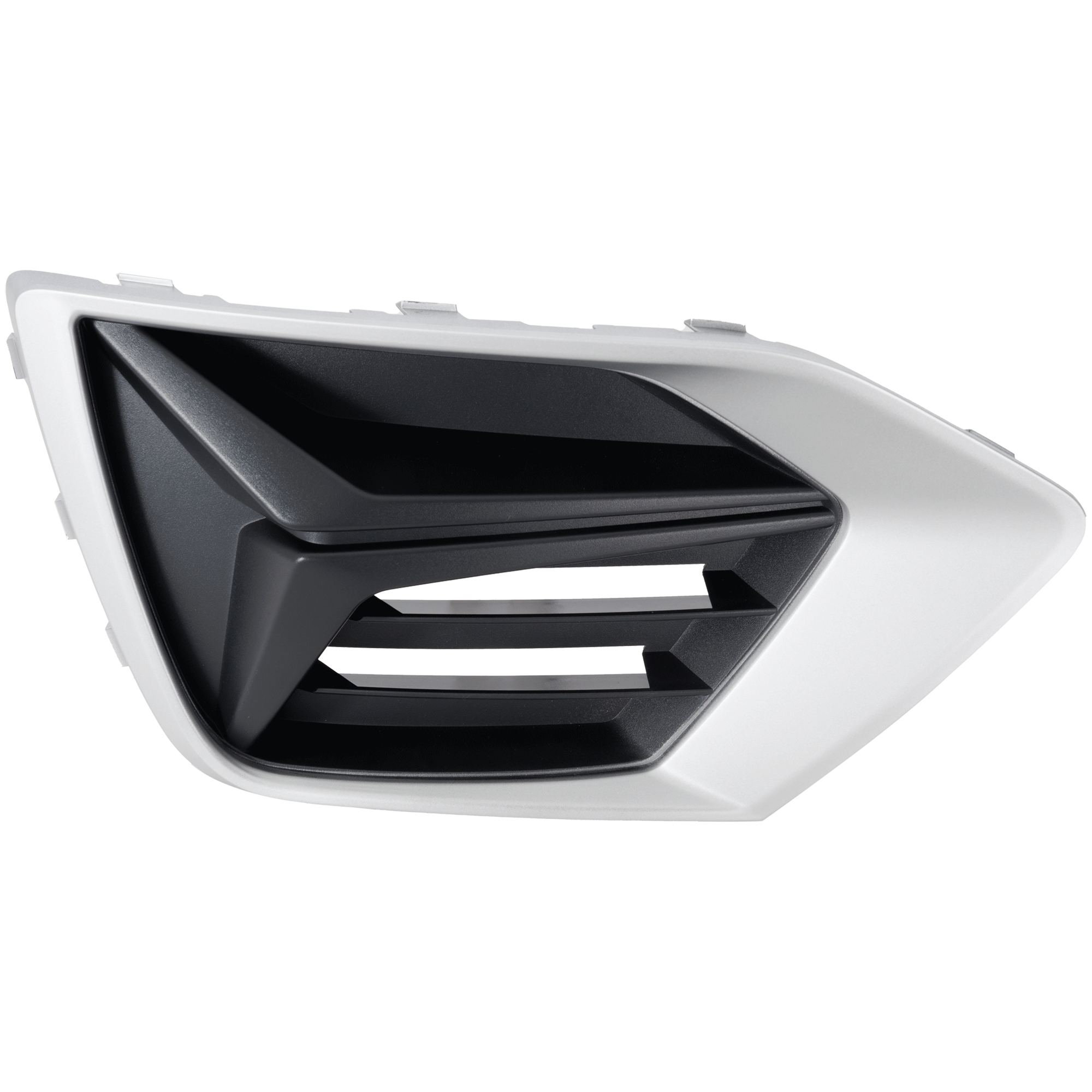 AM Q3-19-23 FOG LAMP COVER LH Outer Textured w Glossy Gray Trim w o S Line Package SKU RA10770012 Partslink AU1038156 OEM 83A807671TB2