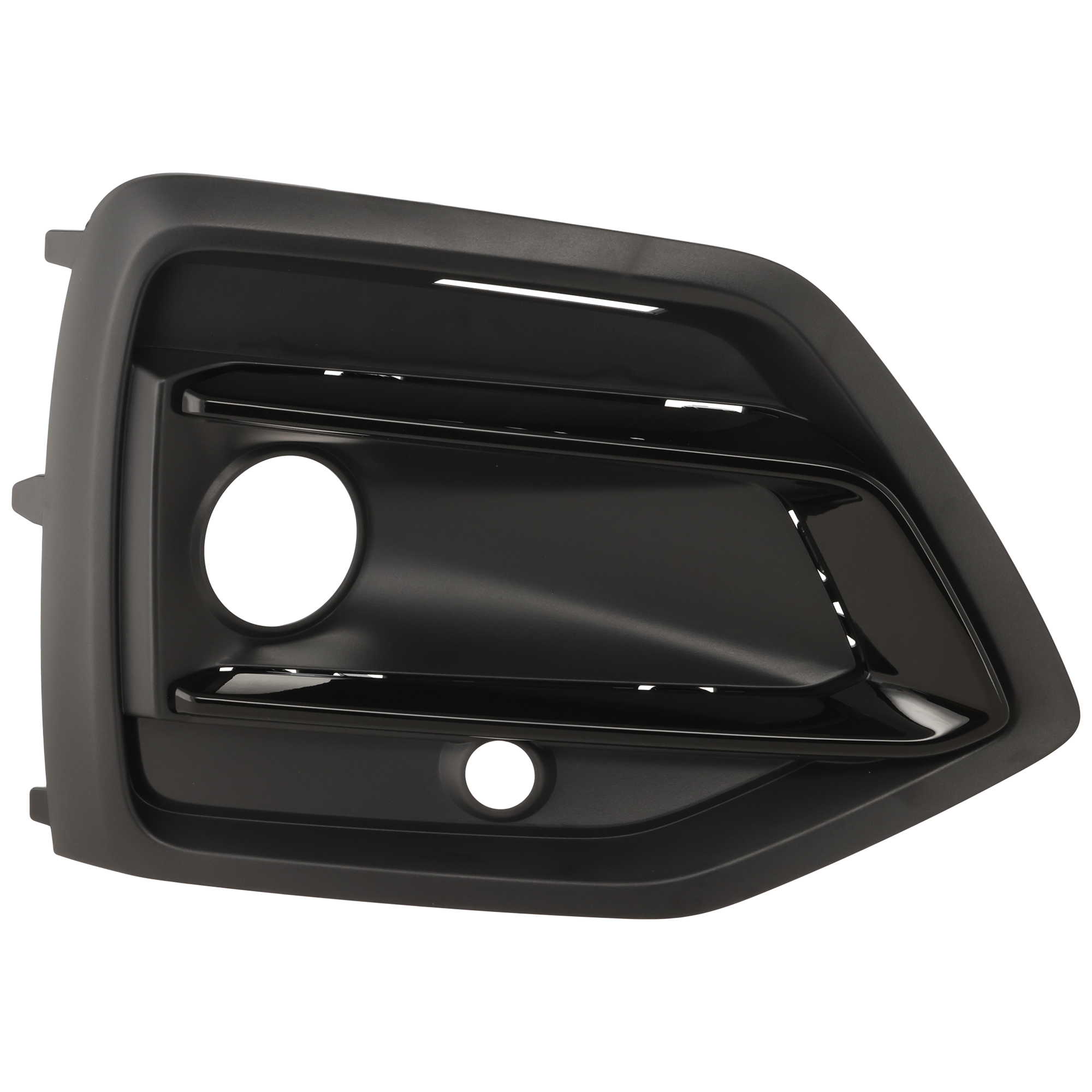 AM Q5-21-23 FOG LAMP MOLDING RH Side Textured Gloss Black w o S Line Package SKU RA10770015 Partslink AU1039158 OEM 80A807680AFBMT