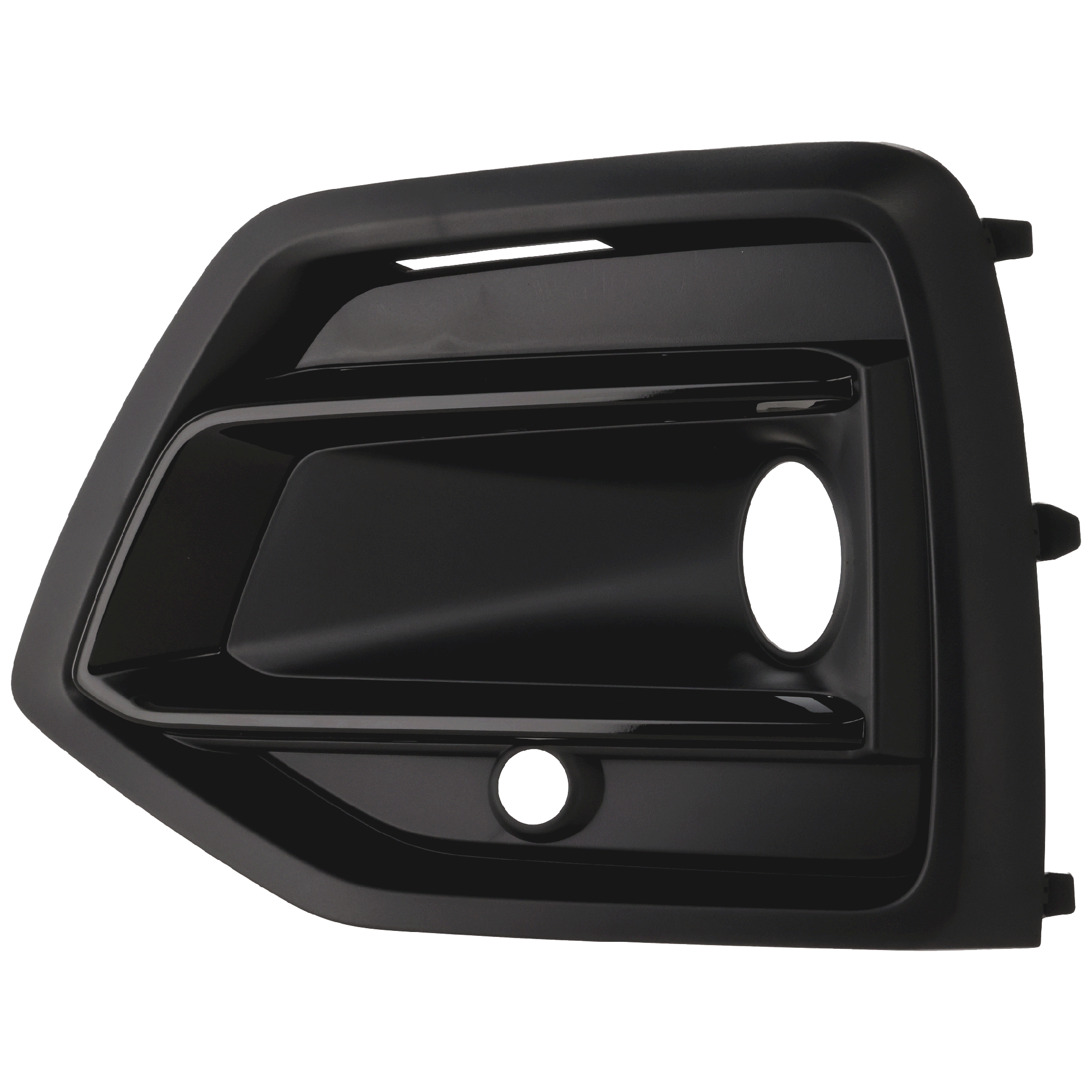 AM Q5-21-23 FOG LAMP MOLDING LH Side Textured Gloss Black w o S Line Package SKU RA10770016 Partslink AU1038158 OEM 80A807679AFBMT