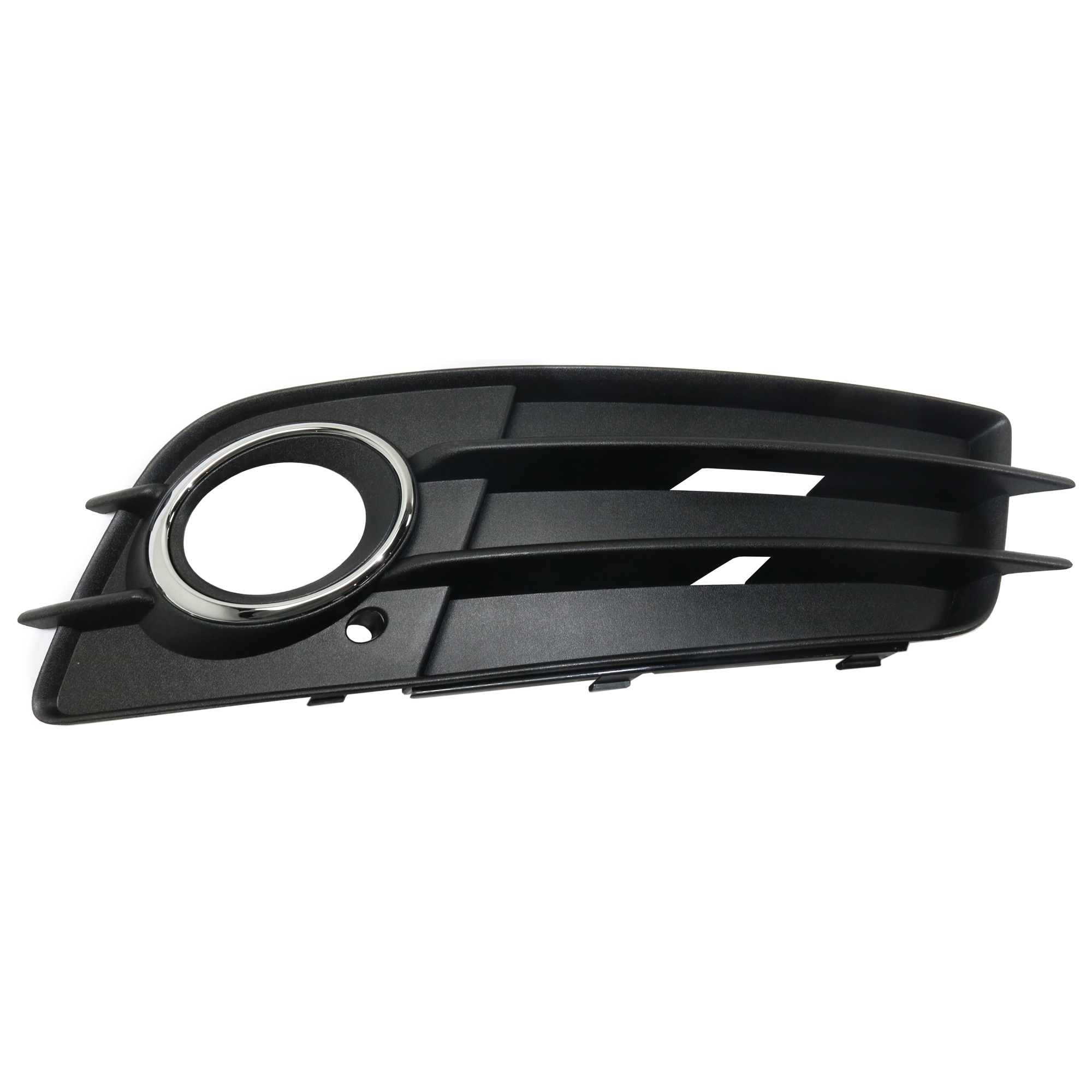 AM A4 S4-09-12 FRONT FOG LAMP MOLDING RH Primed w o Adaptive Cruise Control A4 w S Line Pkg SKU RA10820001 Partslink AU1039130 OEM 8K0807682C01C