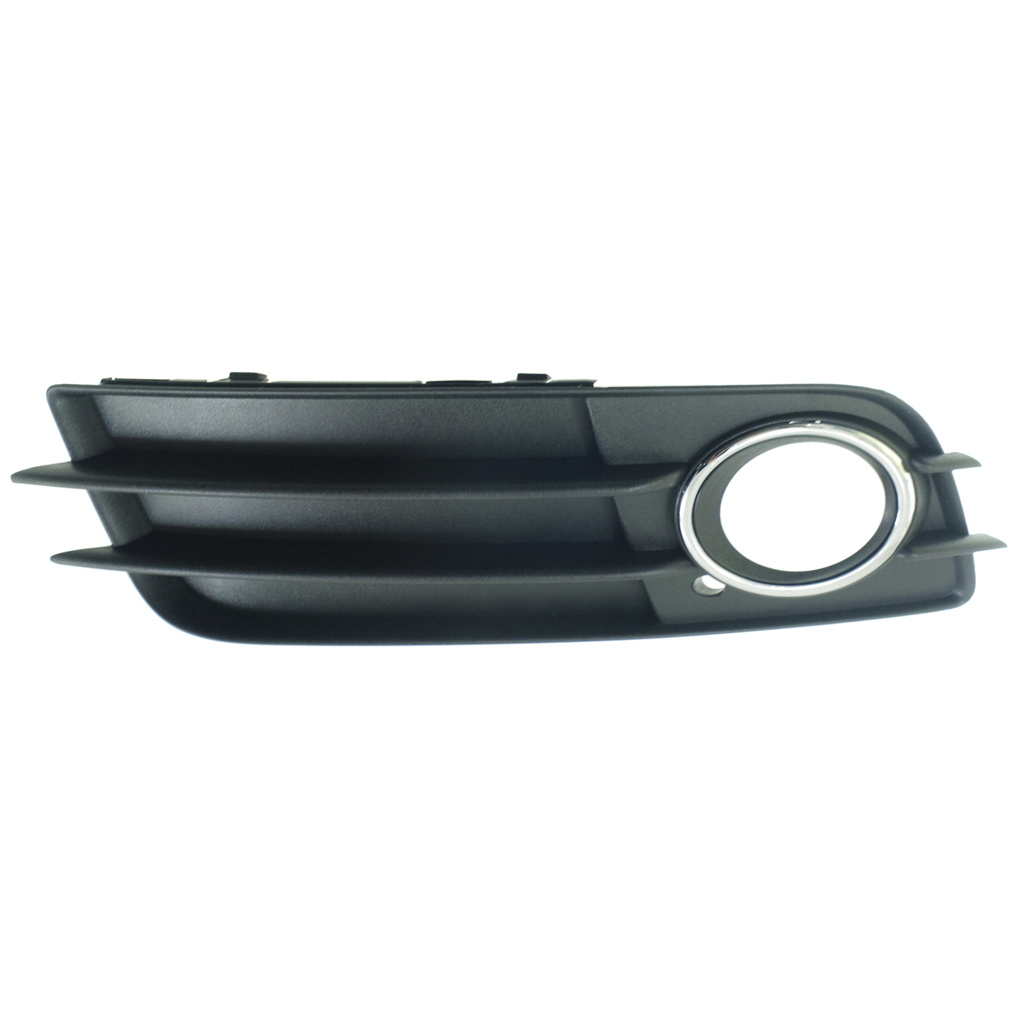 AM A4 S4-09-12 FRONT FOG LAMP MOLDING LH Primed w o Adaptive Cruise Control A4 w S Line Pkg SKU RA10820002 Partslink AU1038130 OEM 8K0807681C01C