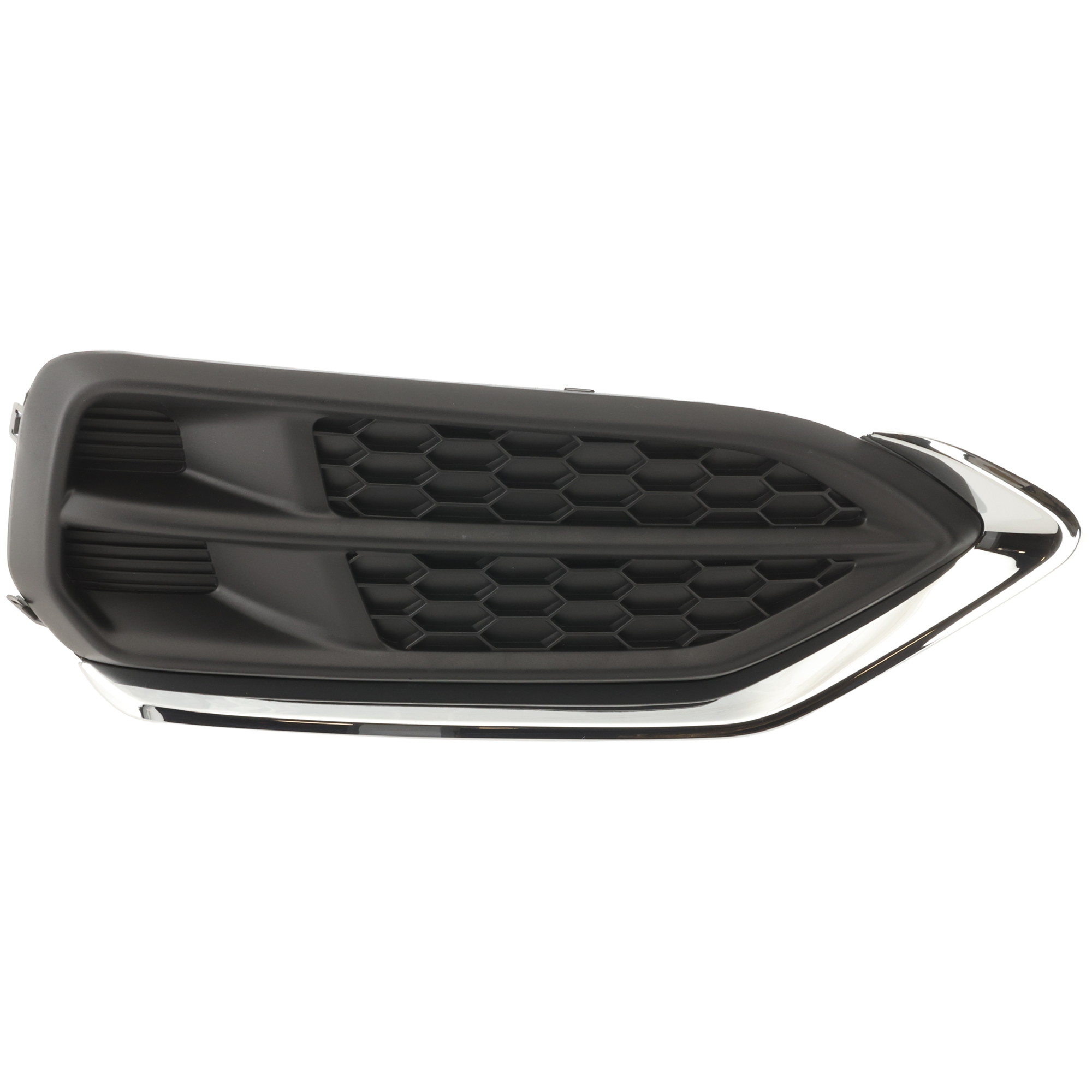 AM RDX 16-18 FOG LAMP COVER RH Textured Black w Chrome Trim SKU RA10860001 Partslink AC1039112 OEM 71104TX4A51