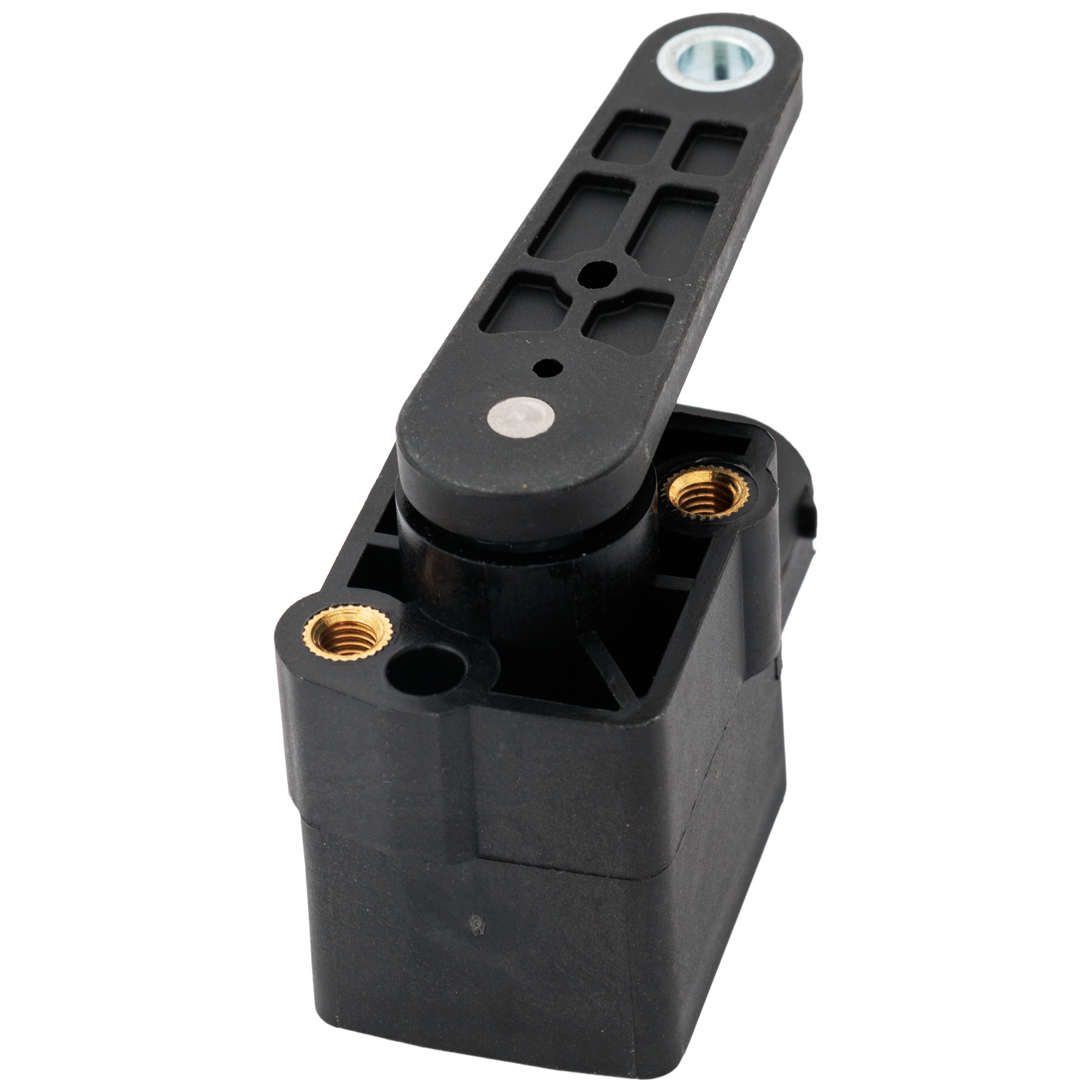 AM TT TT QUATTRO 03-06 HEAD LAMP LEVEL SENSOR 6 Pole Quantity D Shape Black Plastic SKU RA10900011 OEM 4B0907503A A0025428818
