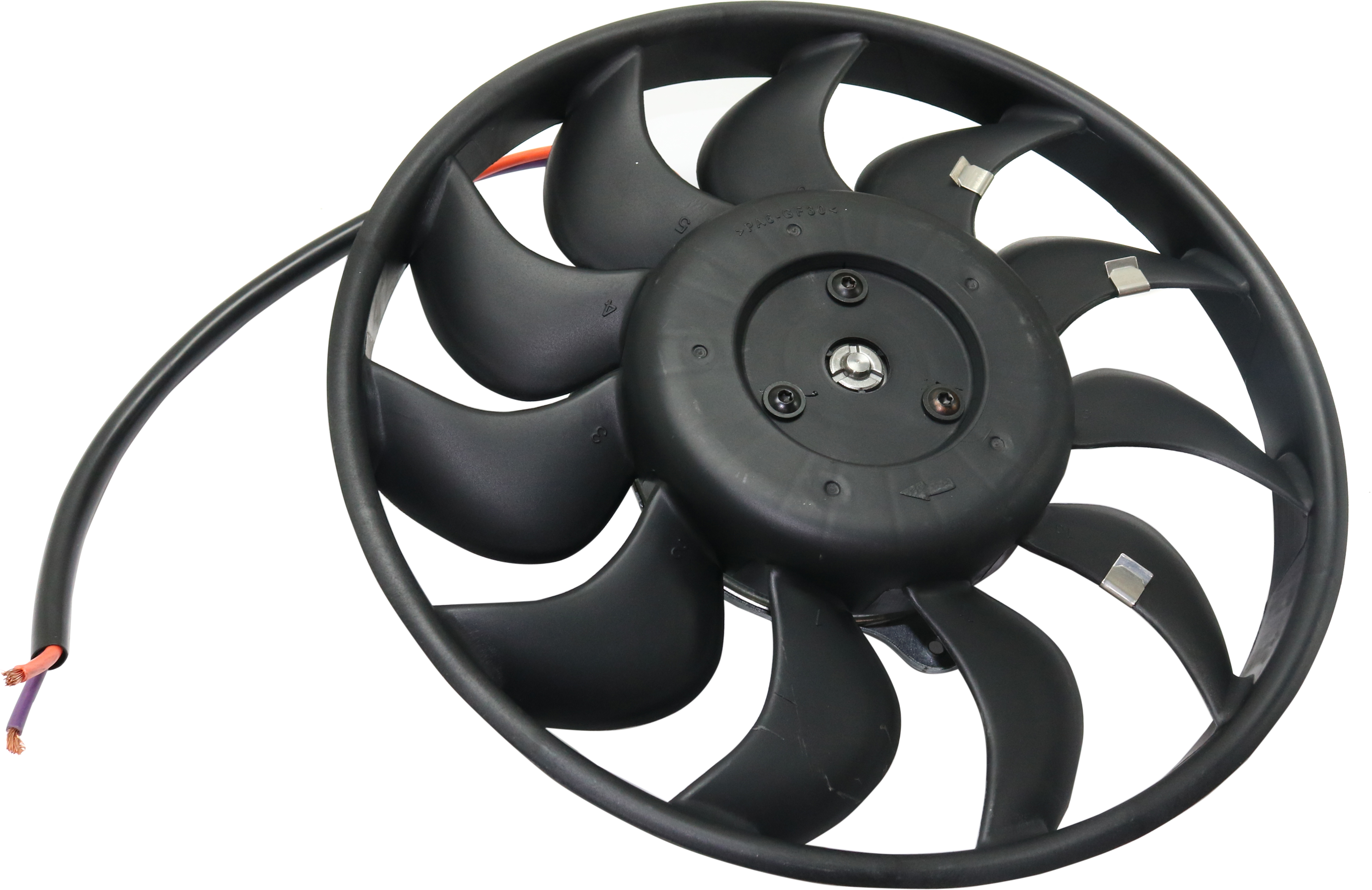 AM A6-05-11 RADIATOR FAN BLADE MOTOR ASSY RH 3.0L 3.2L Sdn Wgn SKU RA16090003 Partslink AU3117105 OEM 4F0959455A